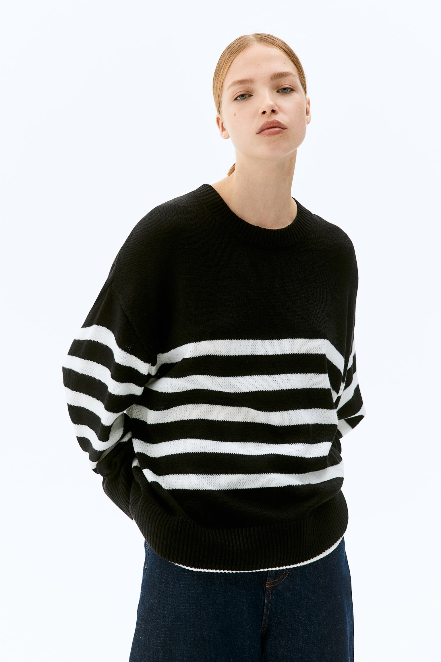 Jumper - Black/Striped/Light beige/Striped/Yellow/Black/Navy blue/Striped/Light beige/Striped/Cream/Striped - 4