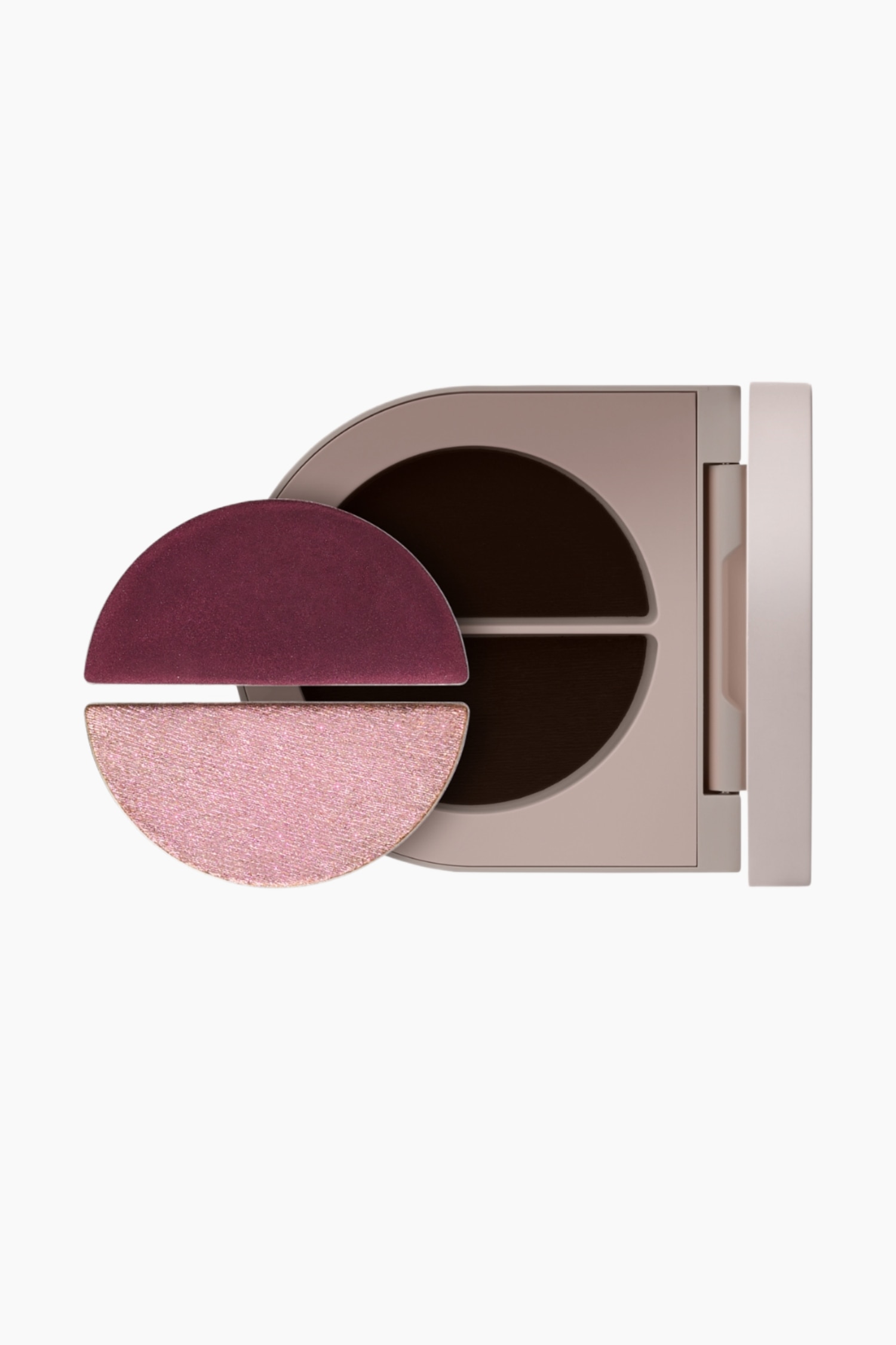 Rose Inc - Satin & Shimmer Duet Eyeshadow - Satin Plum/lavender Shimmer