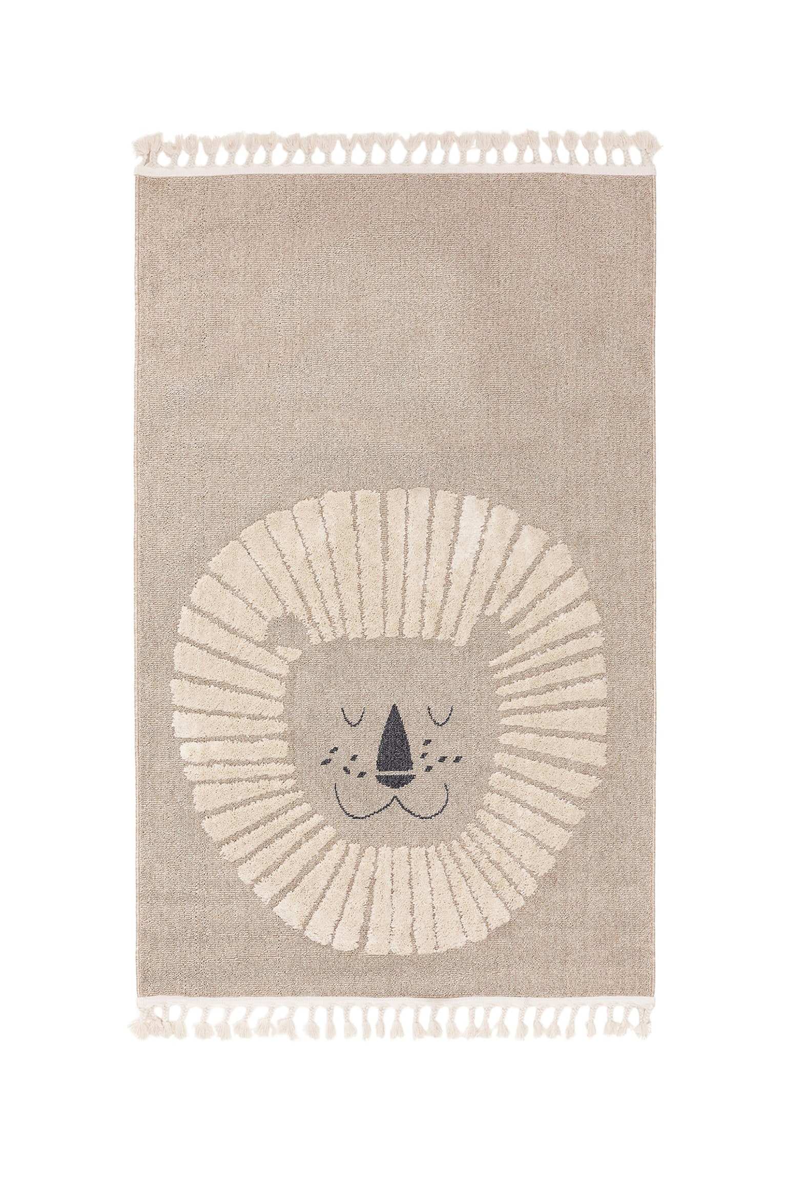 Tapis Enfant Momo - Beige/Crème - 1