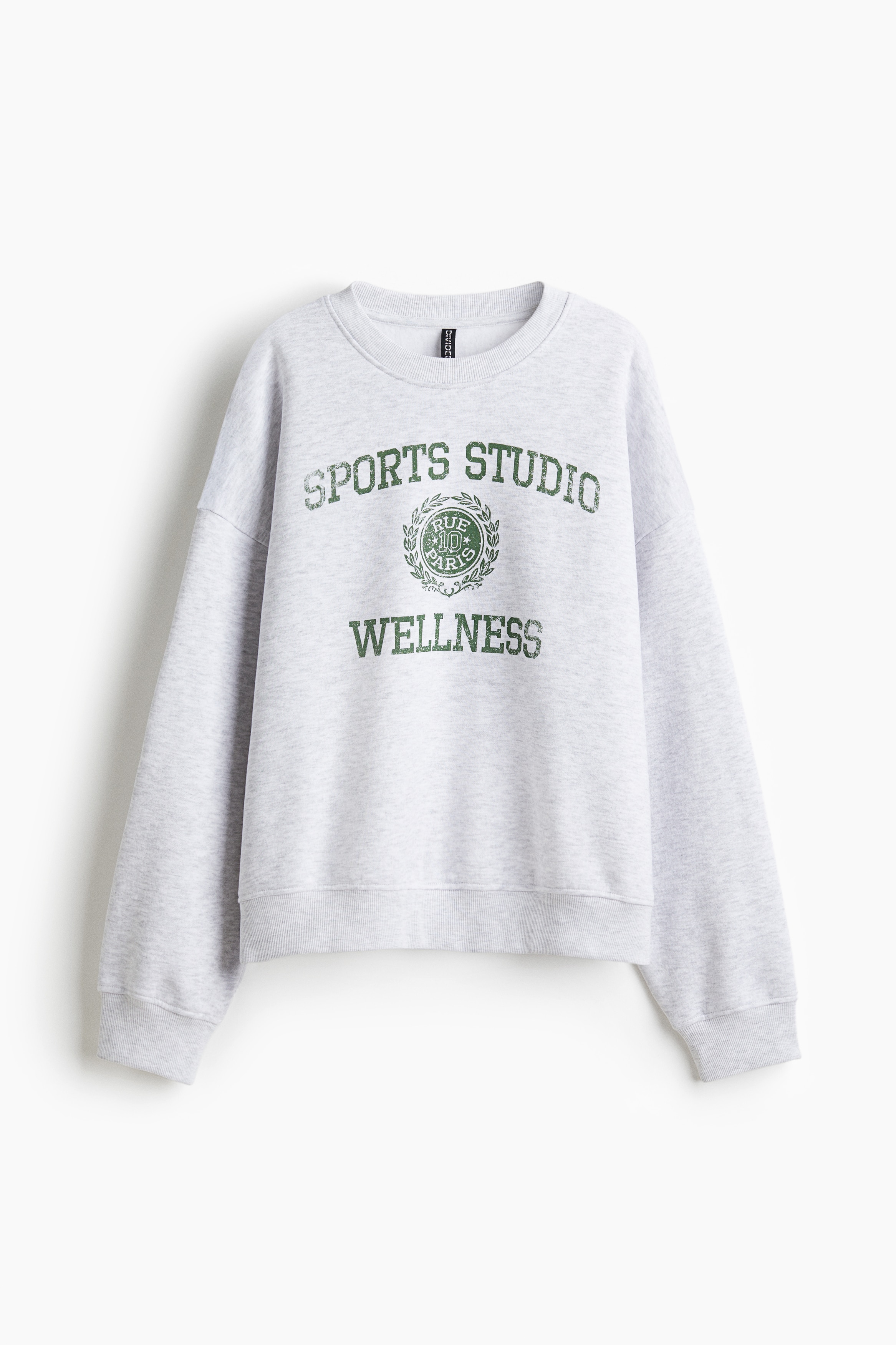 Φούτερ με σχέδιο μπροστά - Ανοιχτό γκρι/Sports Studio/Ανοιχτό μπεζ/A/Γκρι μελανζέ/32/Ανοιχτό μπεζ/28