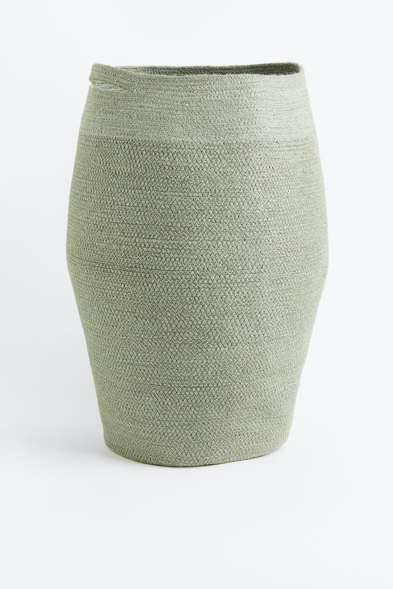 Jute laundry basket Light khaki green Home All H&M GB