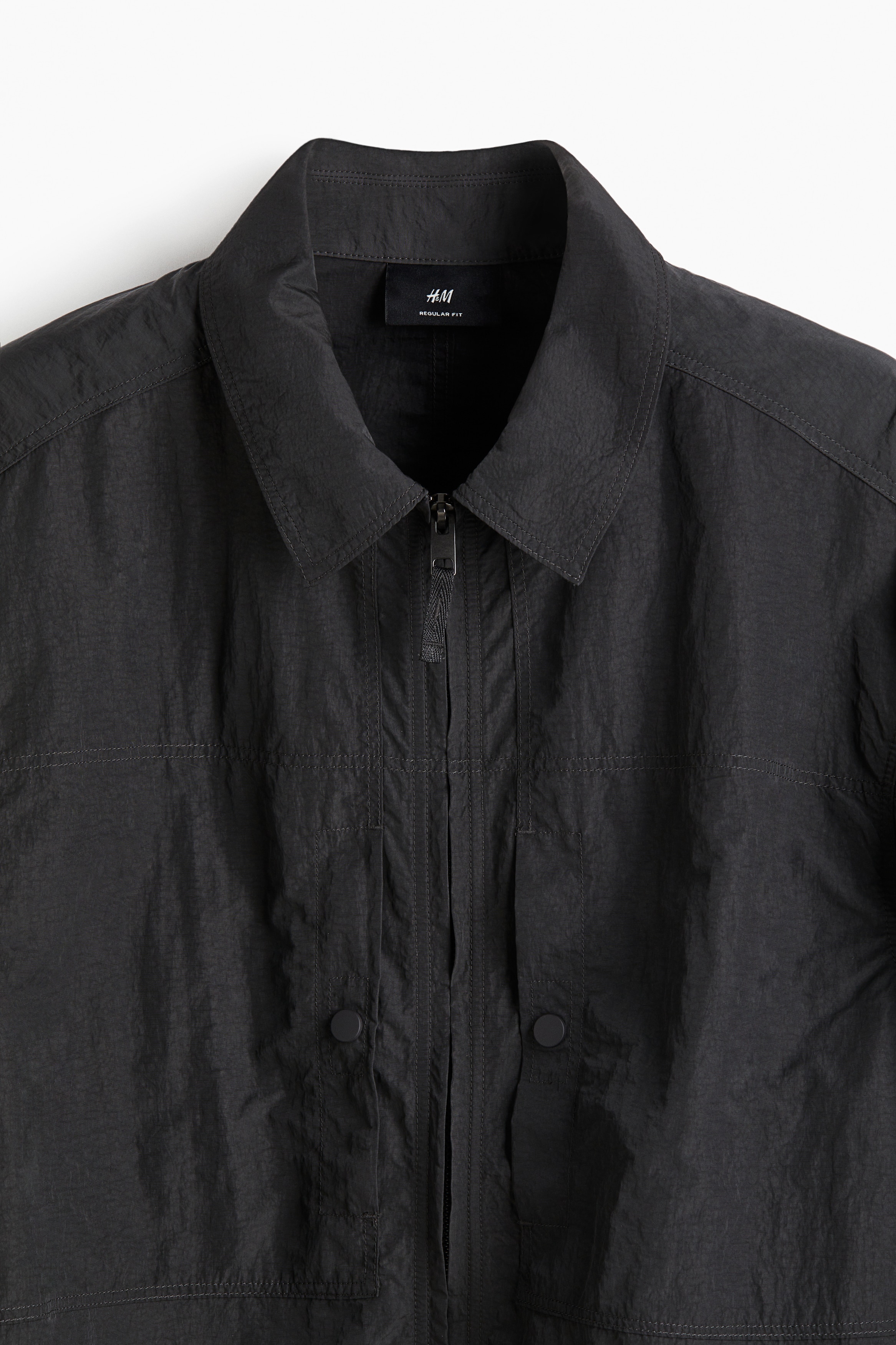 Regular Fit Nylon overshirt