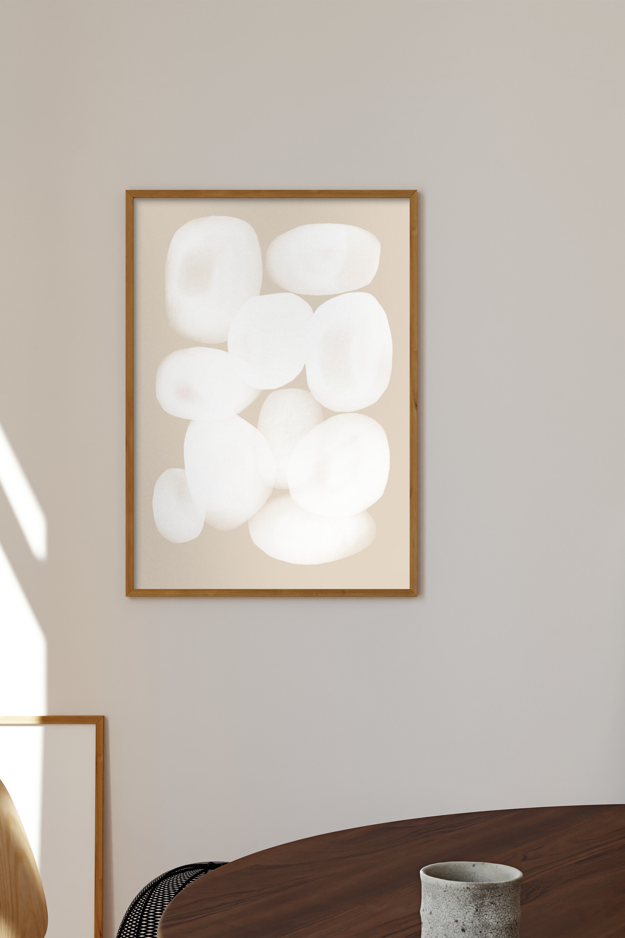 Melloi Art Prints - Circle Minimalist Art - Monivärinen