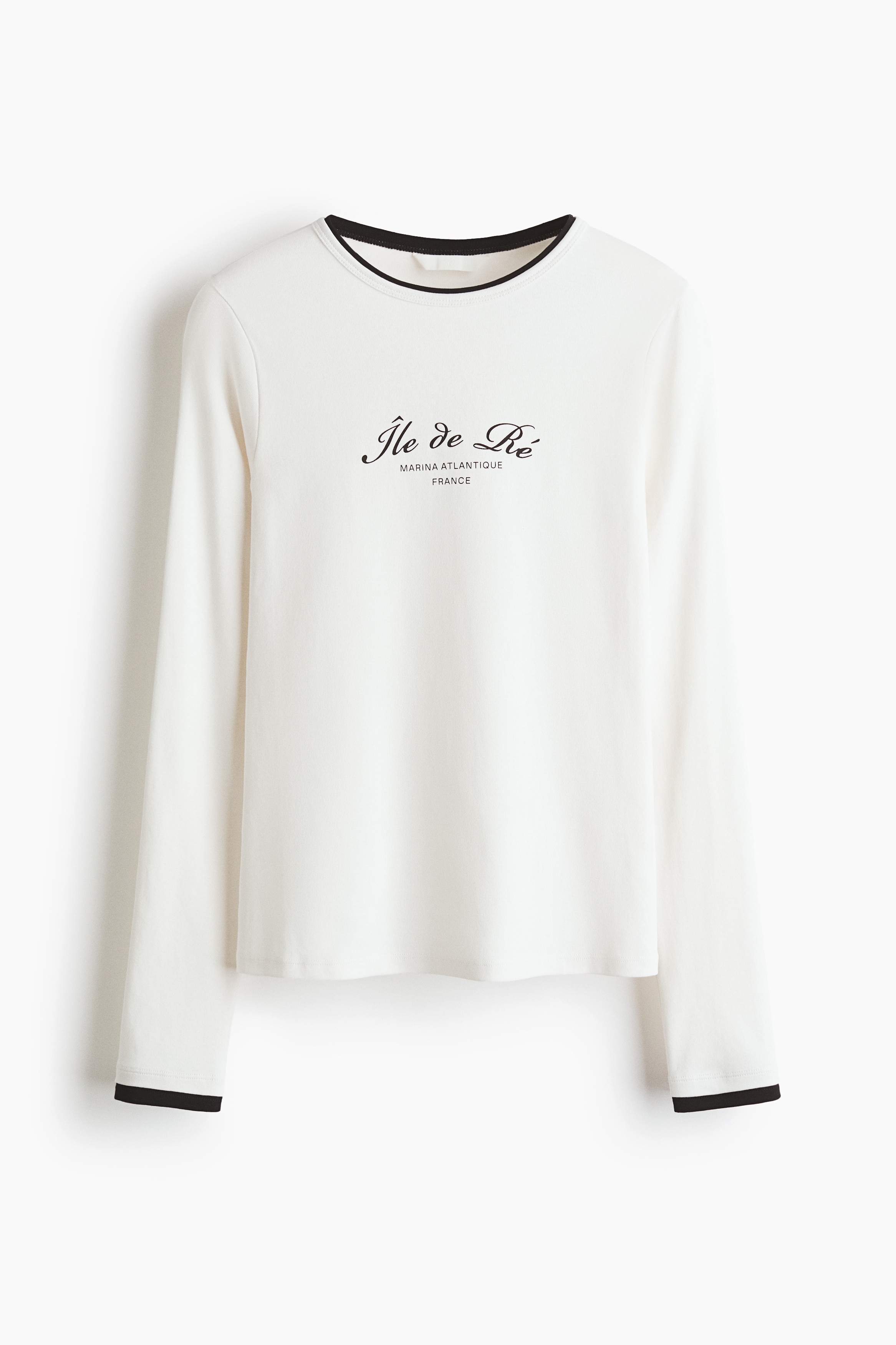 Long Sleeve Print Top
