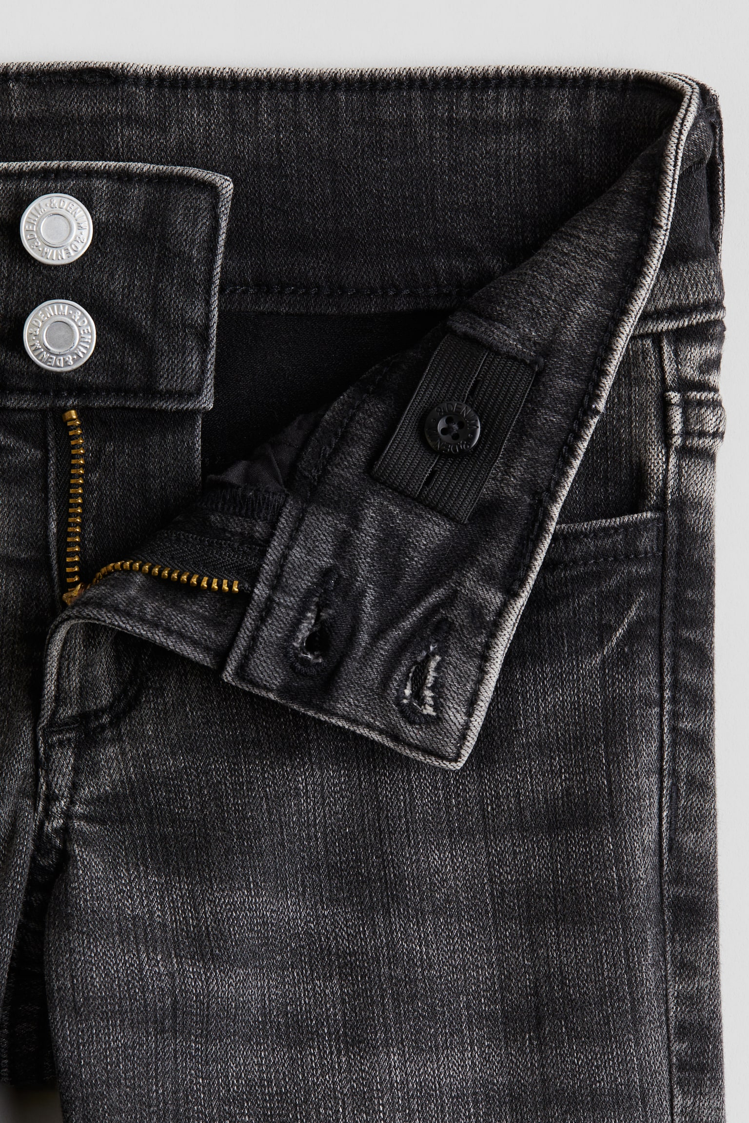 Bootcut Low Jeans - Denim black/Denim blue/Denim blue/Light denim blue/Black - 3