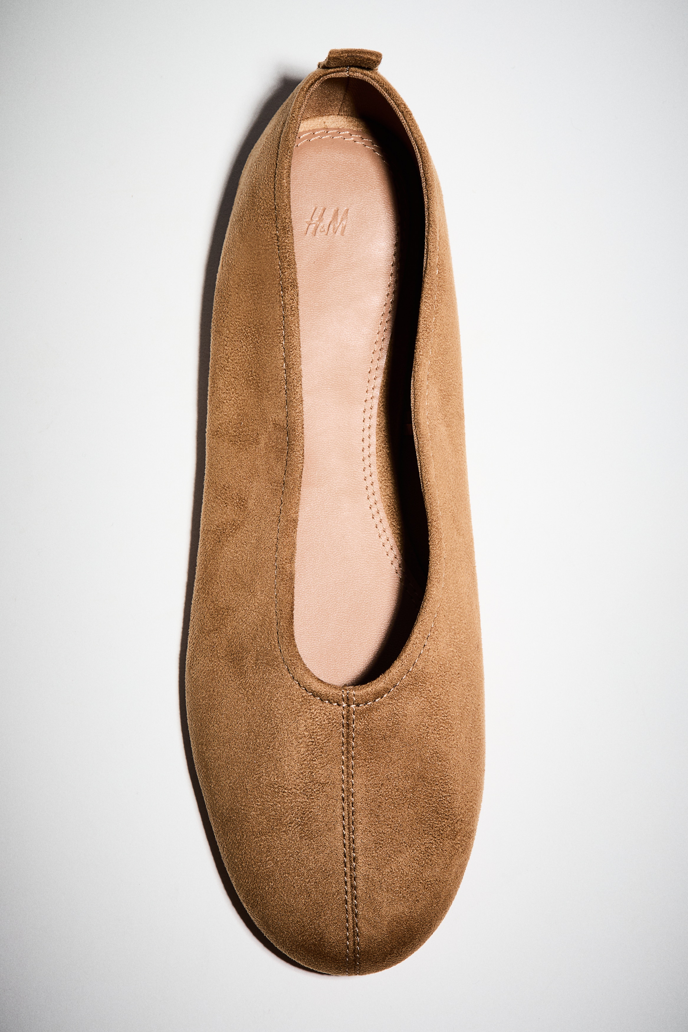 Ballet Flats - Light brown/Dark brown/Light beige