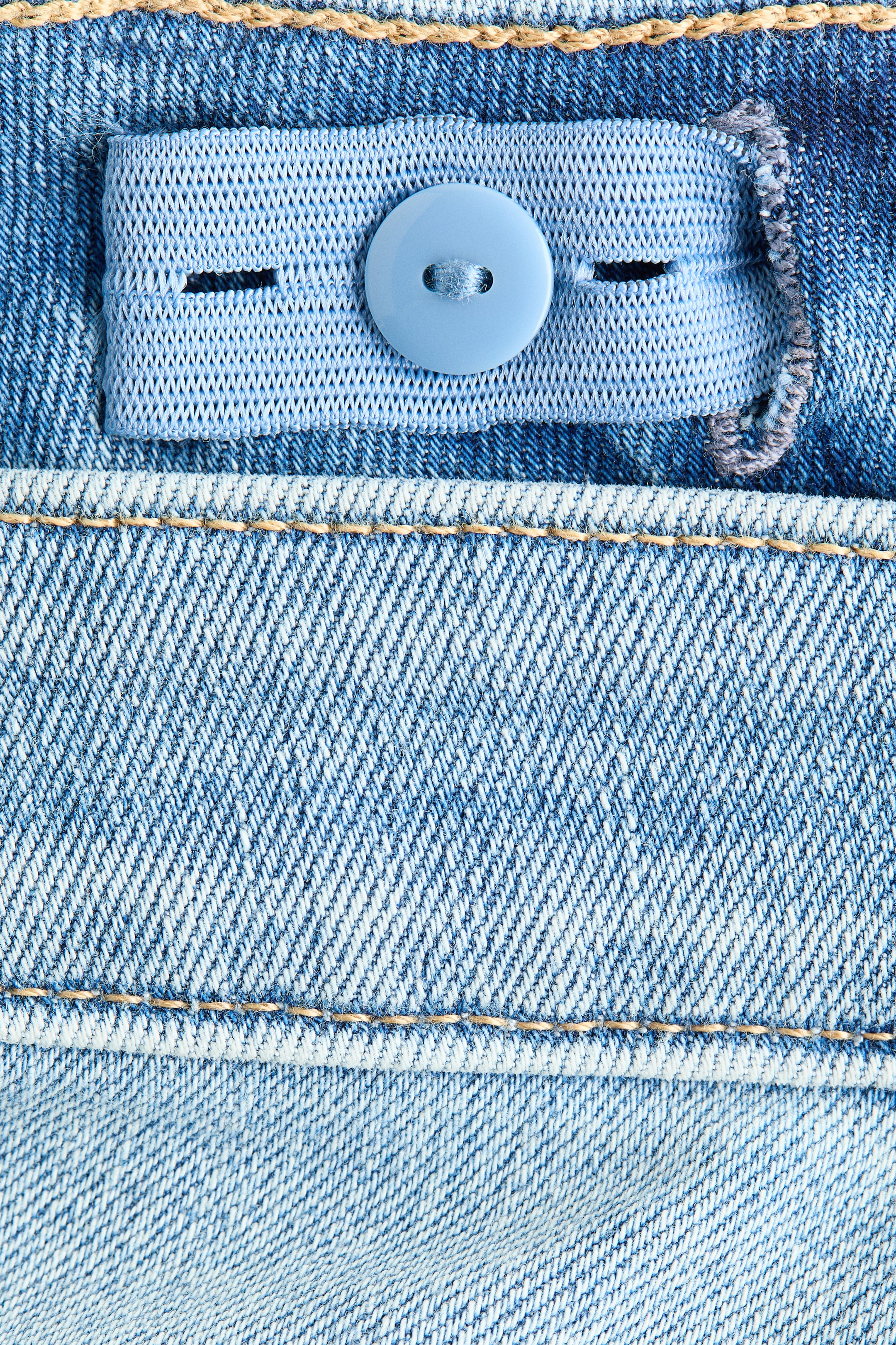 Flared Leg Low Jeans