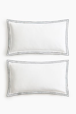 2-pack örngott i bomull