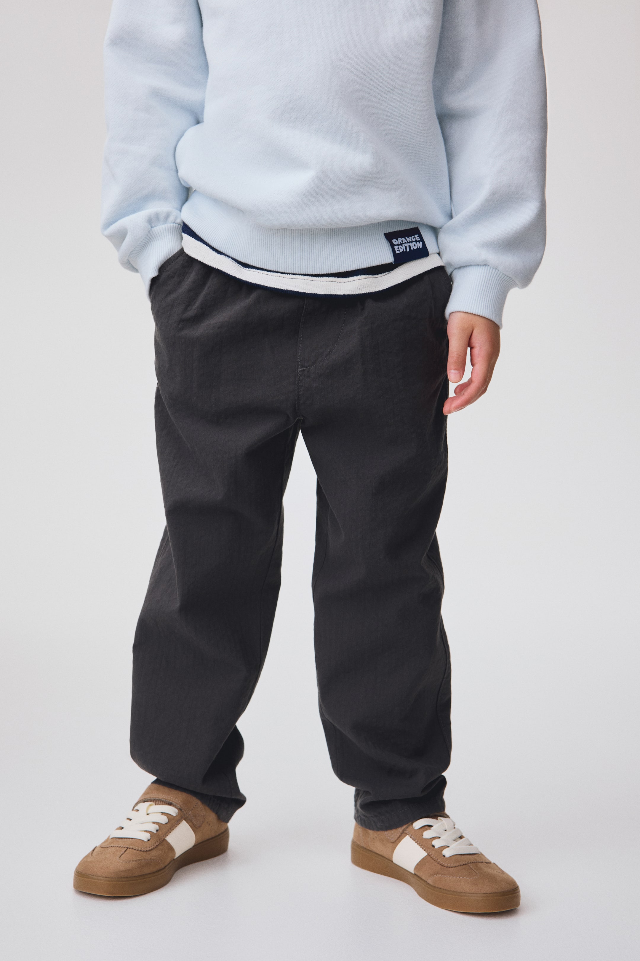 Детские брюки H&M Cotton Seersucker Pants — фото 4