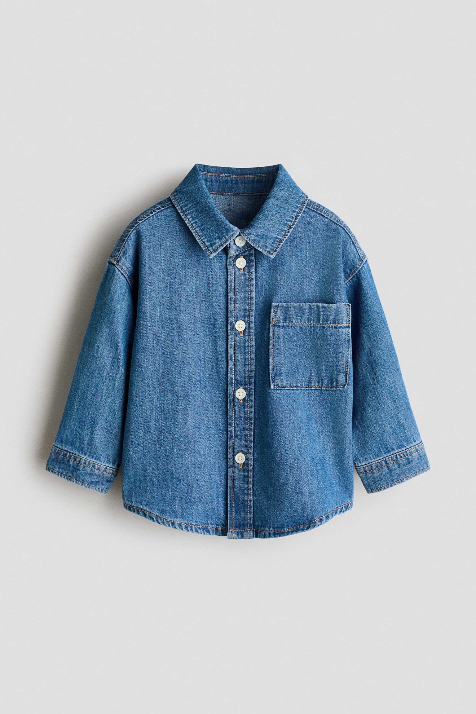 Jeanshemd - Denimblauw - 1