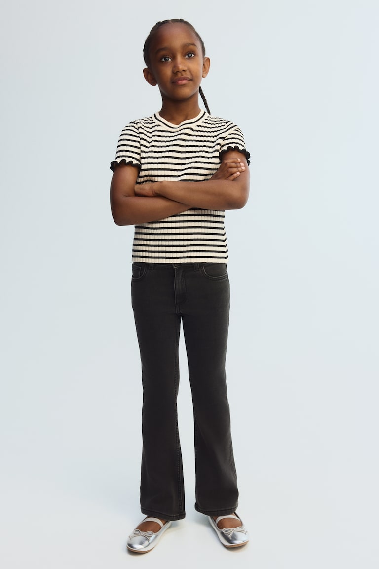 Super Soft Flared Leg Jeans