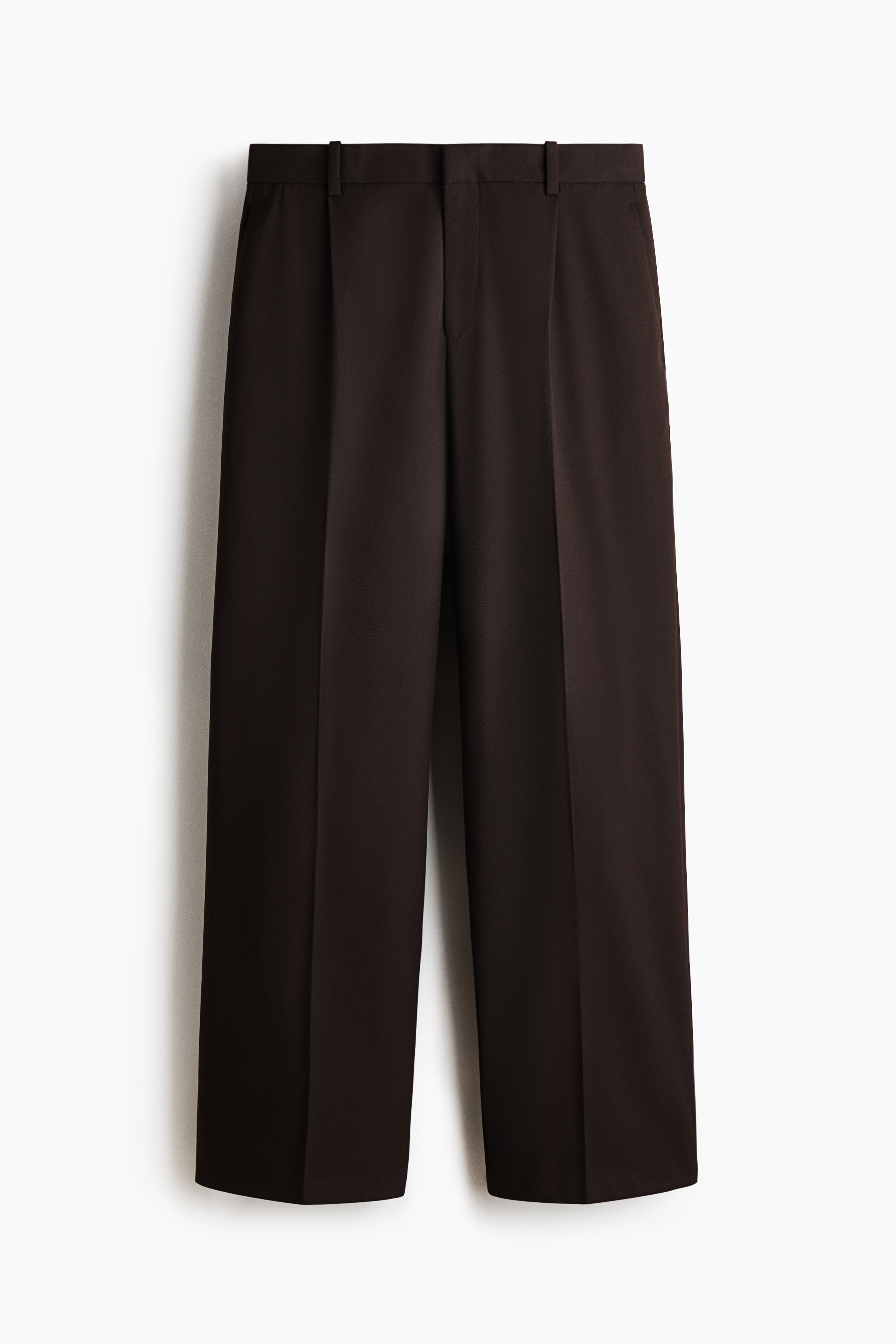 Loose Fit Tailored trousers - Dark brown/Black/Black