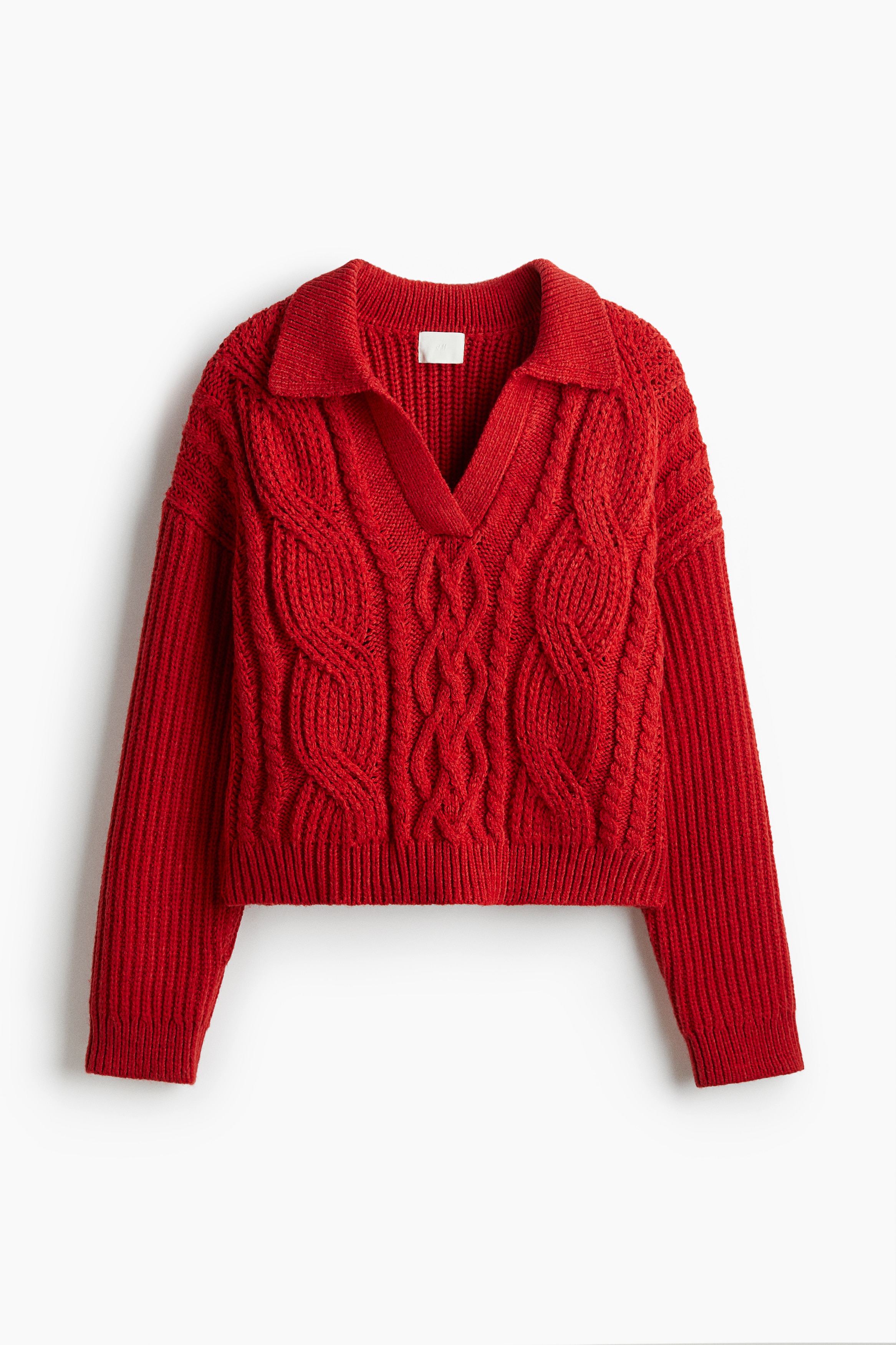 NKNIT 赤　♡ cable 2way KNIT NKNIT 赤 ♡cable 2way KNIT