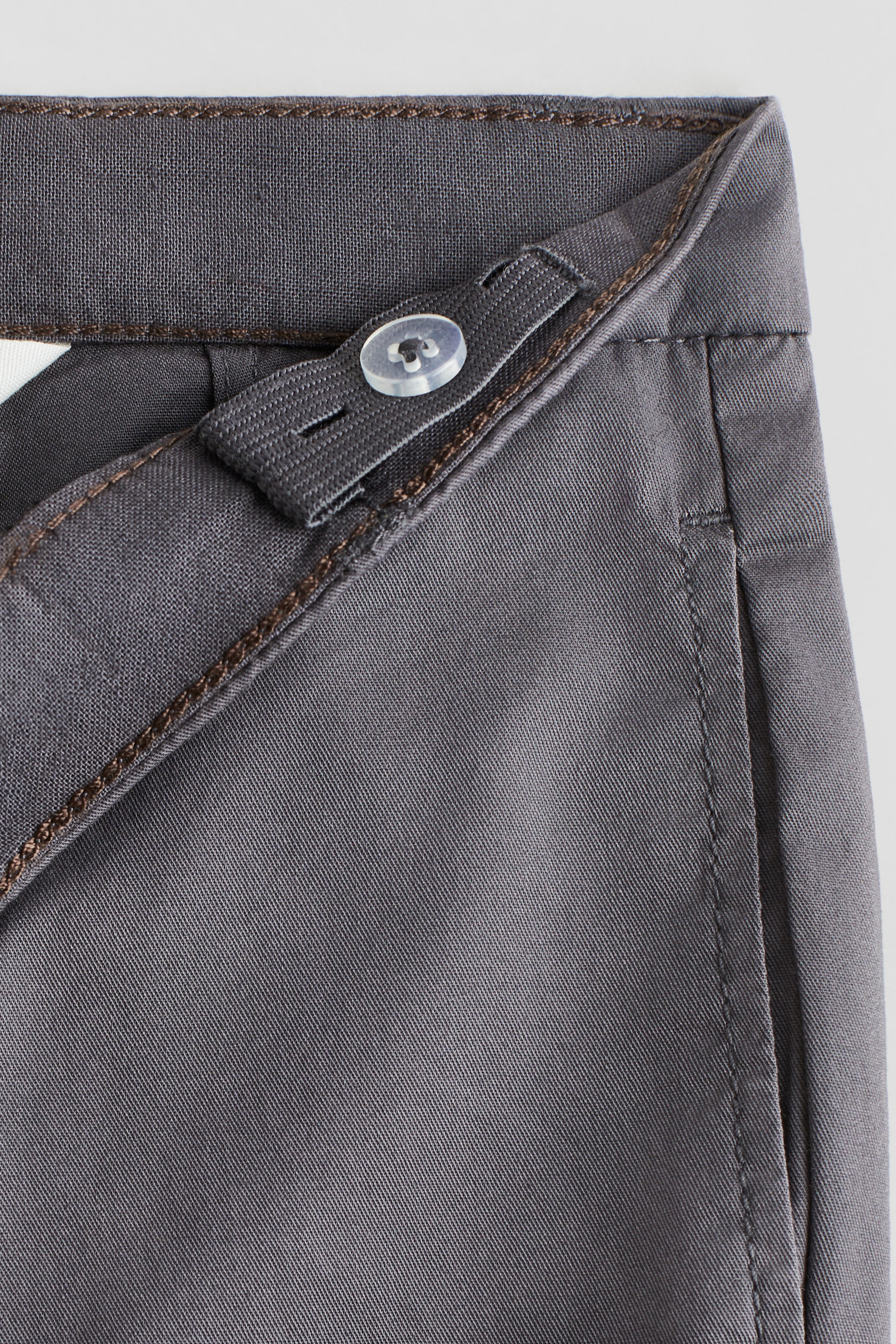 View larger image: Cotton Chino Shorts - Dark gray - Kids | H&M CA 3