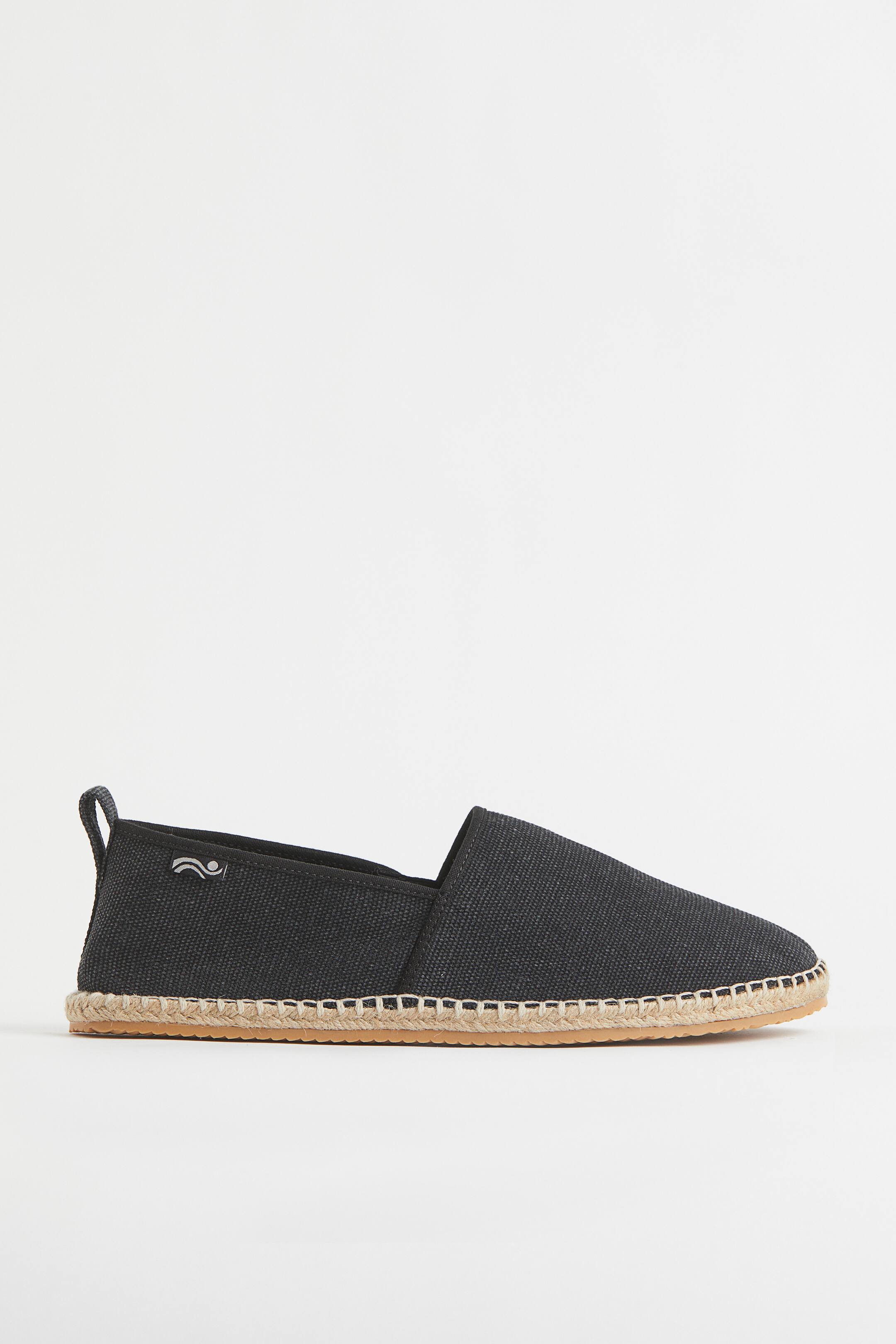 View larger image: Canvas espadrilles - Black - Men | H&M 1