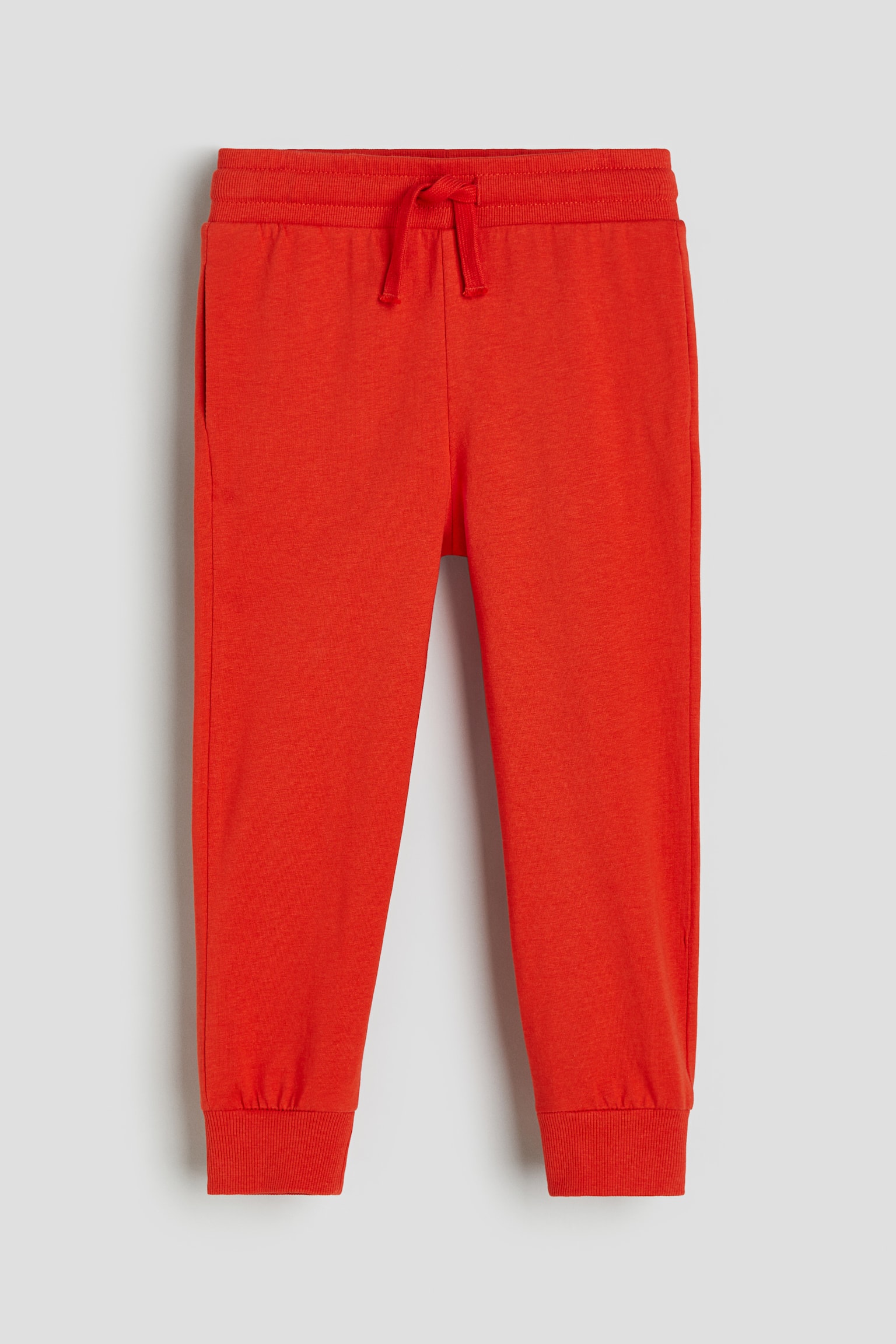 Jersey Joggers - Bright red/Light grey marle/Black/Navy blue/Dark beige/Khaki green/Sky blue/Turquoise/Black - 1