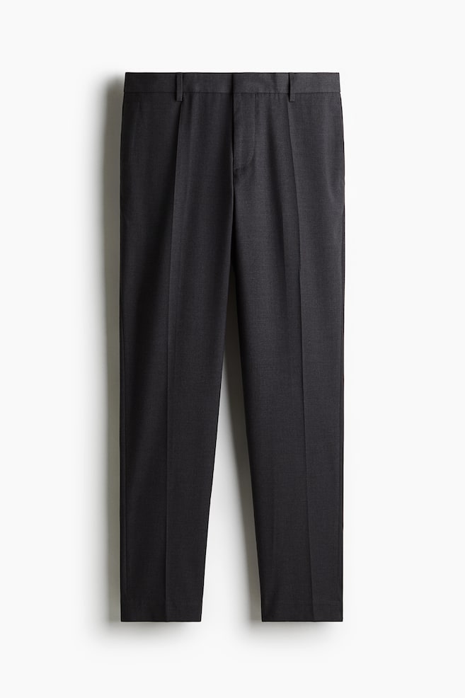 Slim-Fit Suit Pants - Dark gray/Black/Beige/Dark blue/Navy blue/Dark brown/Dark beige - 1