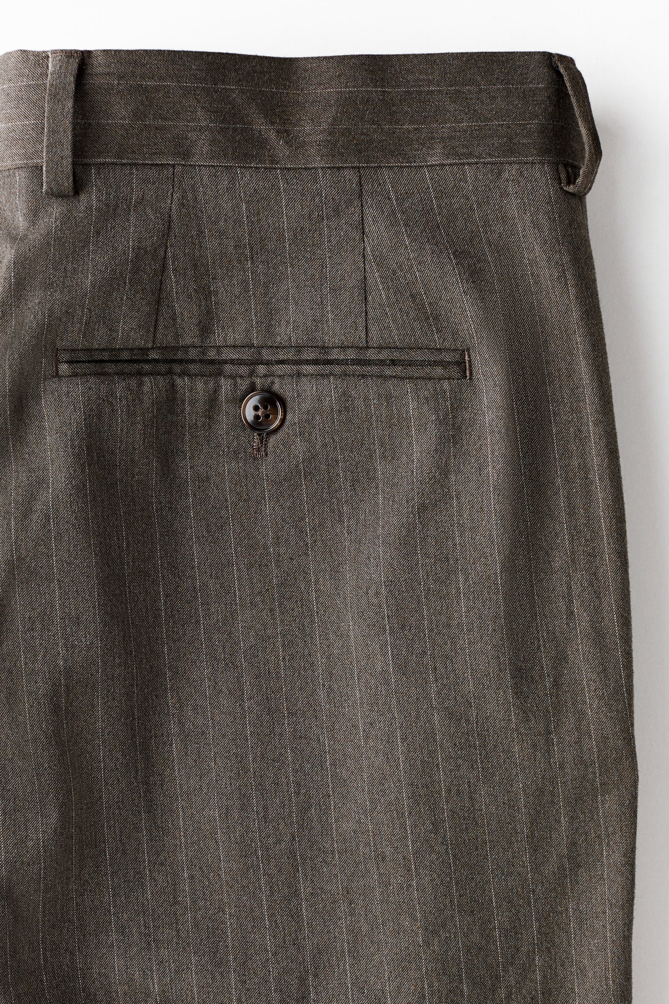 Loose-Fit Suit Pants