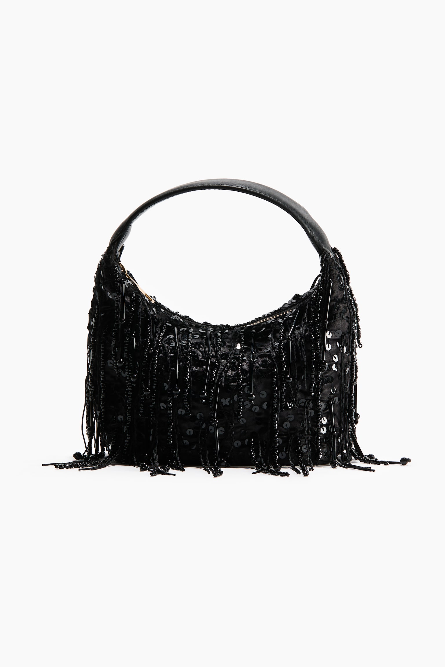 Женская сумка H&M Embellished Handbag, цвет: Чёрный — фото 1