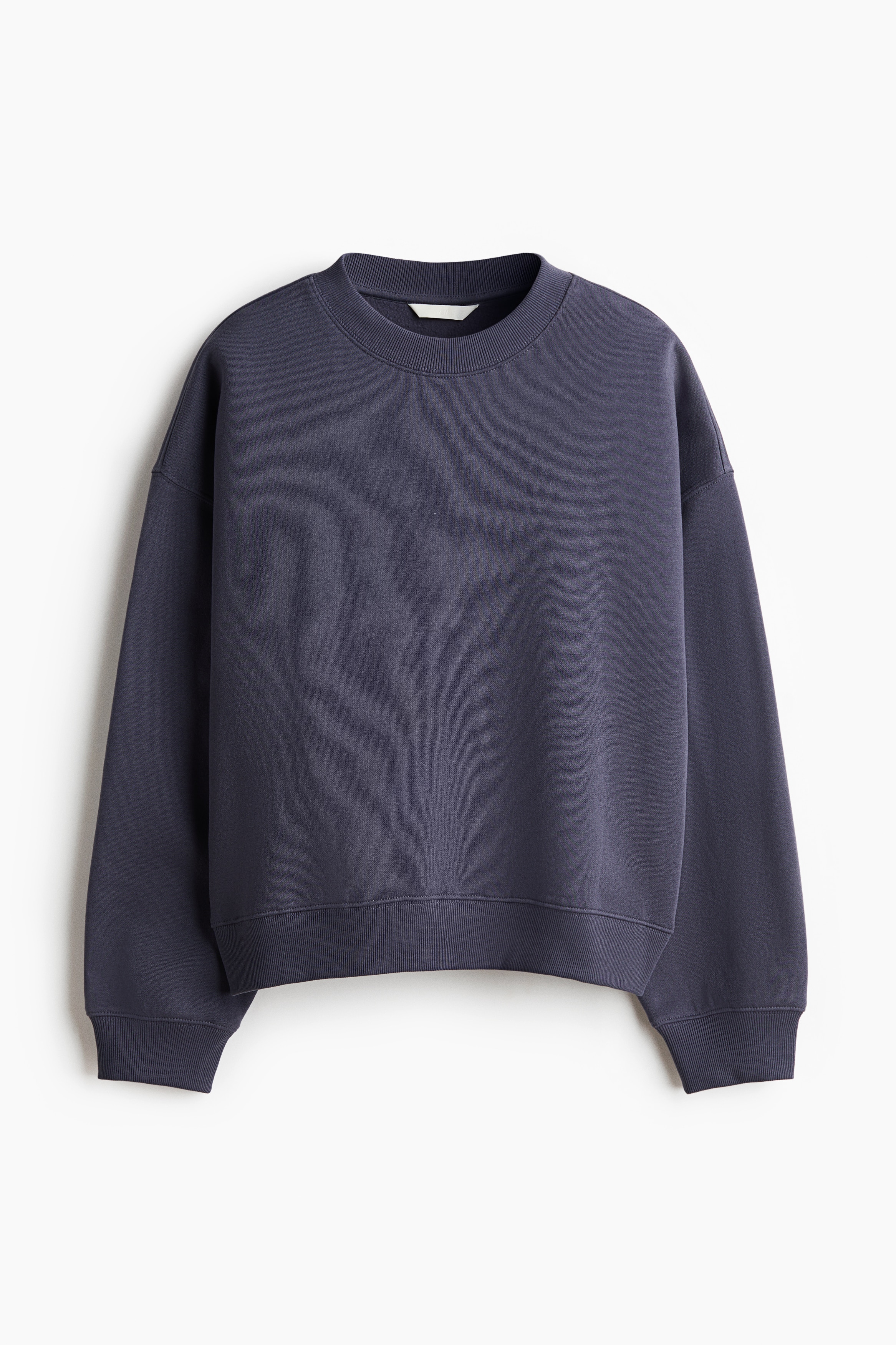 Loose-Fit Sweatshirt - Dark purple/Light dusty green/Light dusty blue