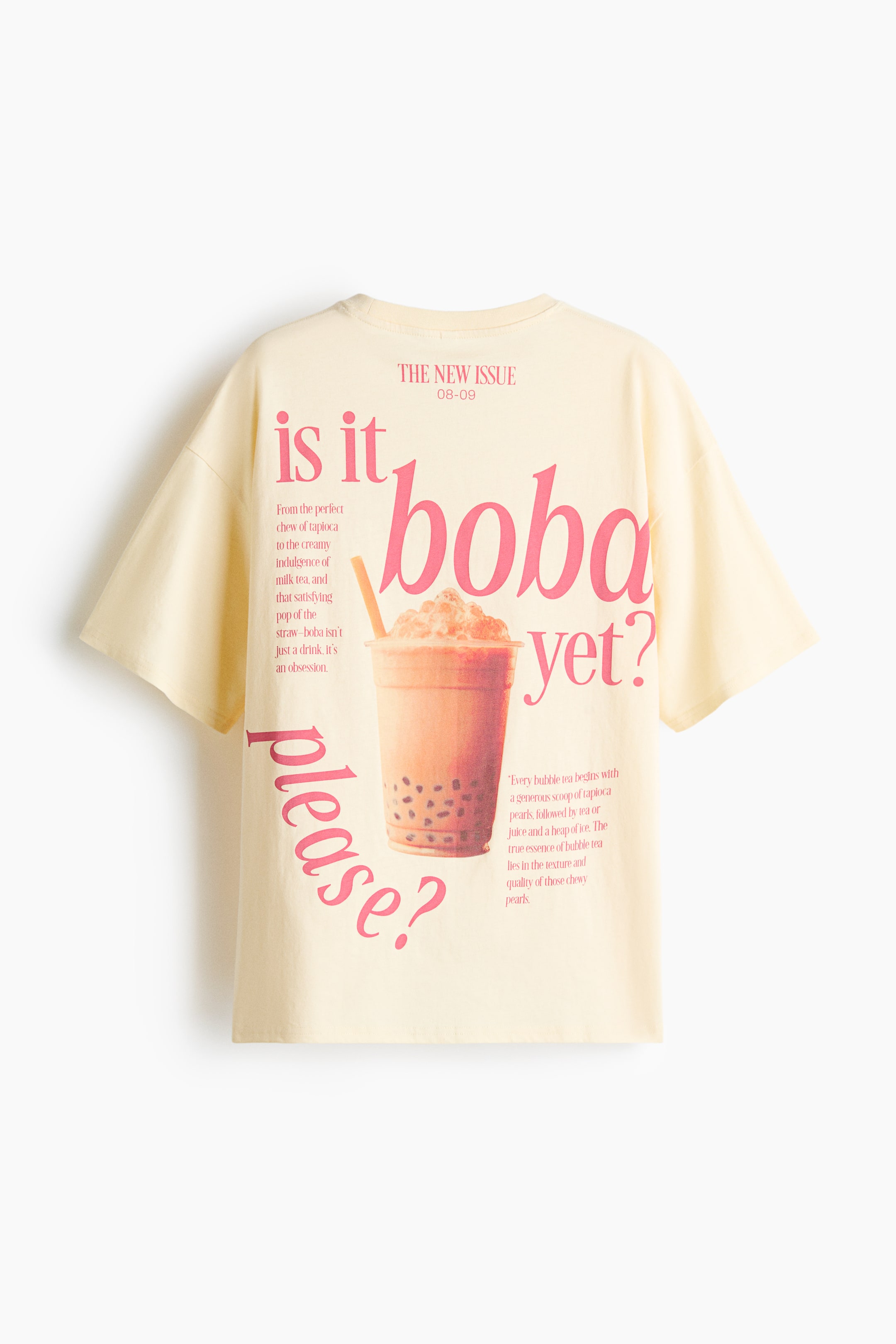 T-shirt ample imprimé