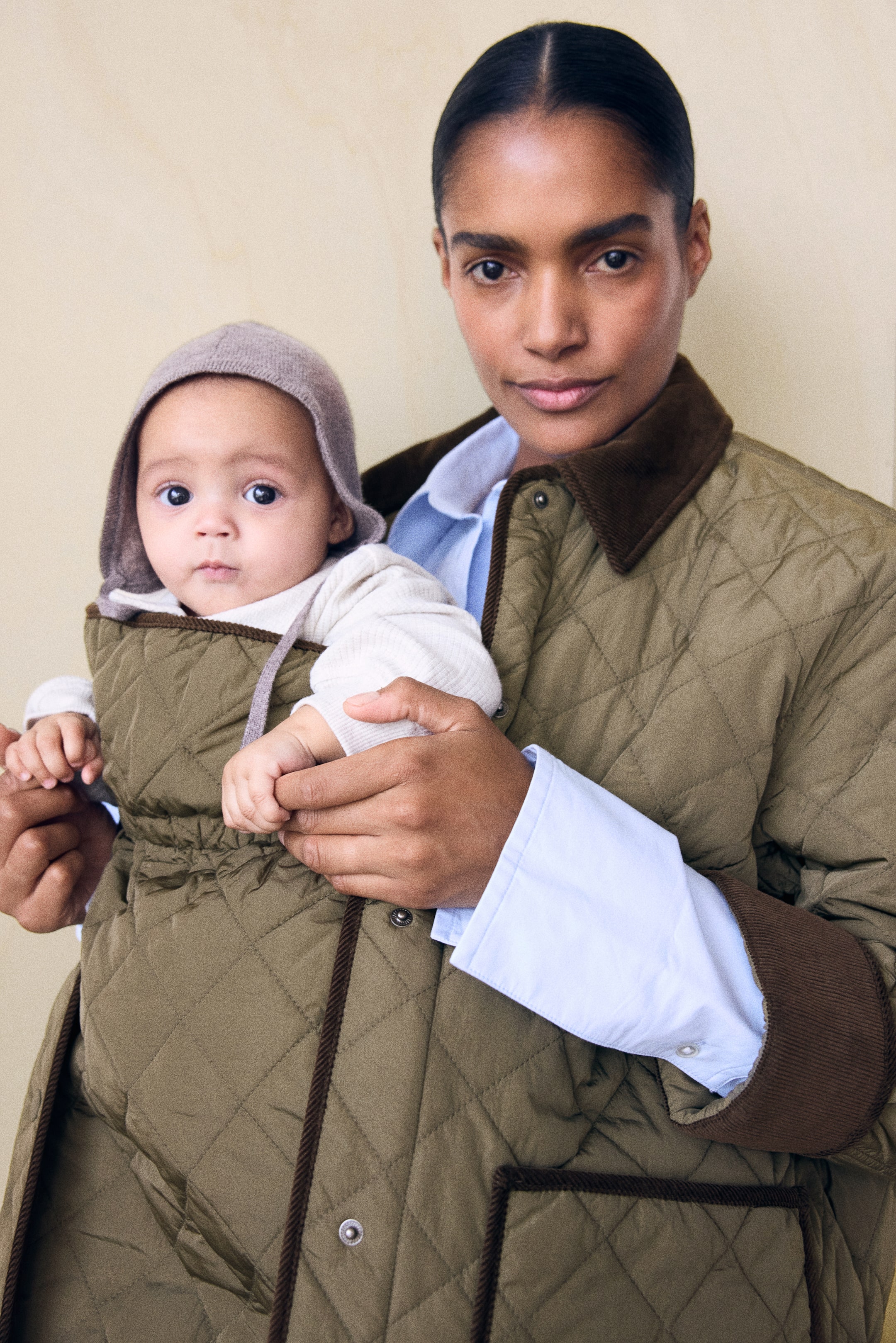 MAMA Before & After Quilted Babywearing Jacket