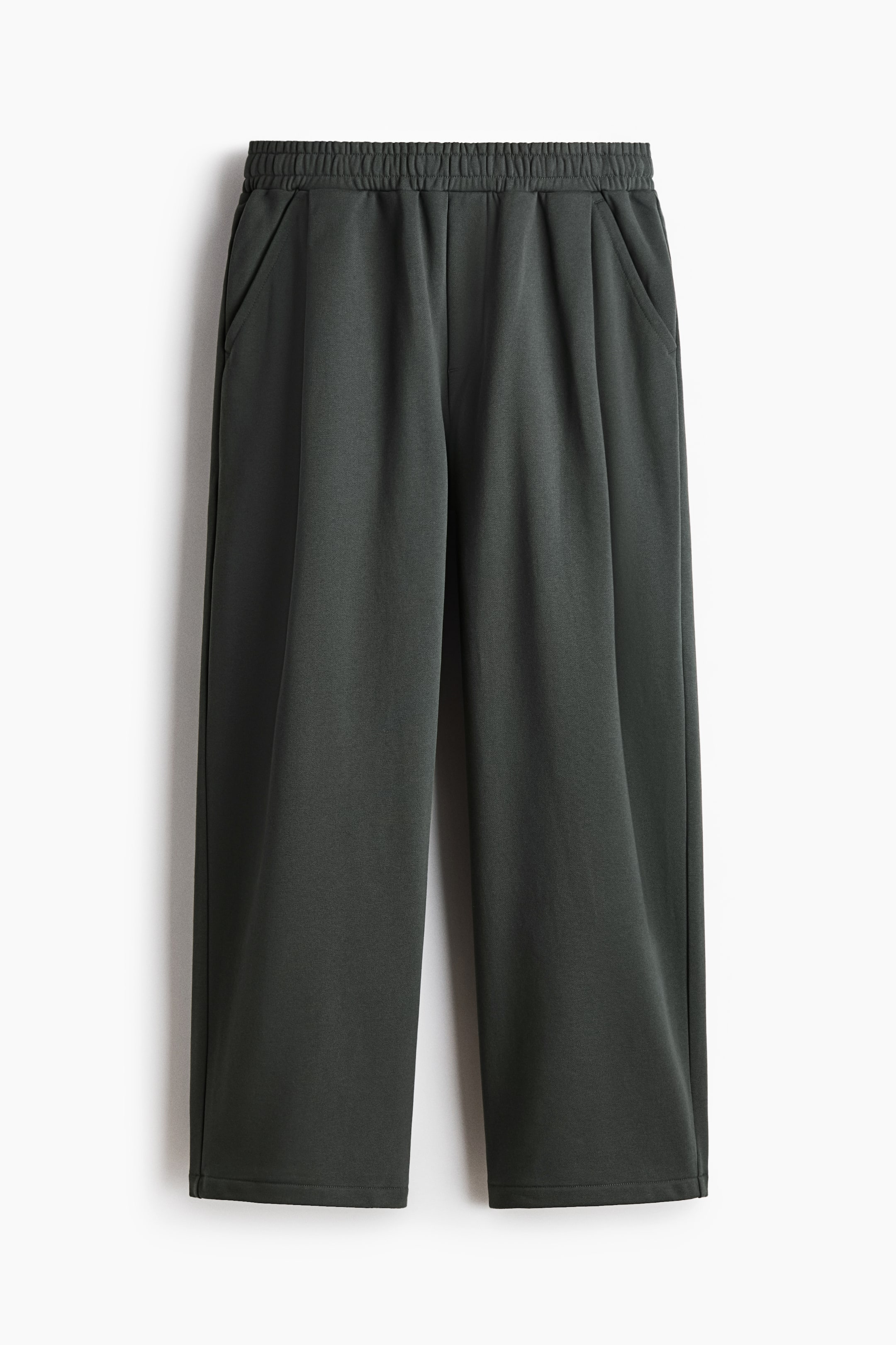 Xem ảnh lớn hơn: Cotton trousers - Màu xám đậm - Men | H&M VN 1