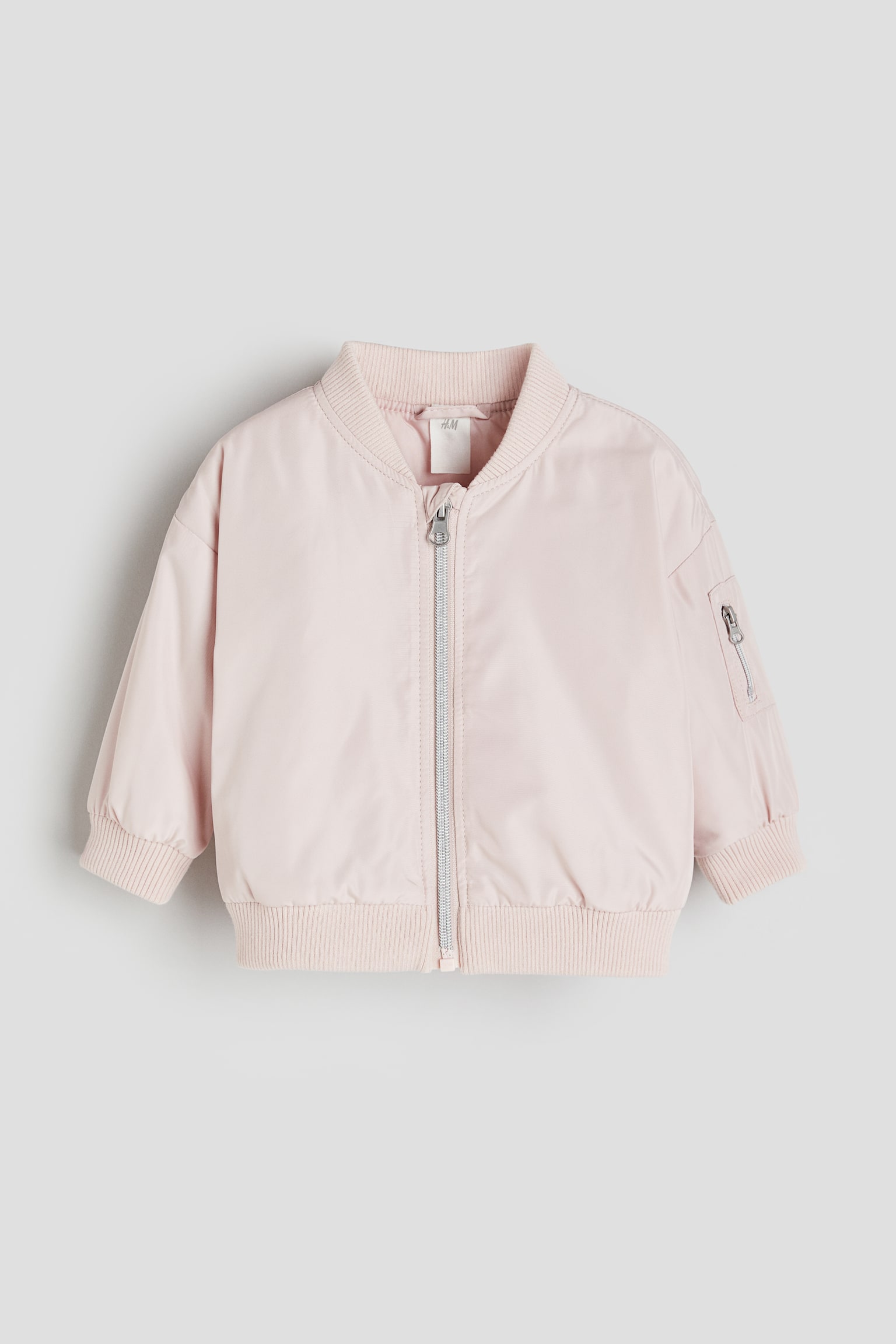 Bomber Jacket - Light pink - 1