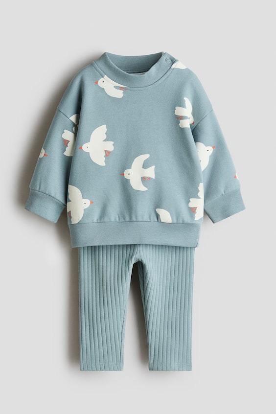 Детские топы H&M 2-Piece Cotton Set