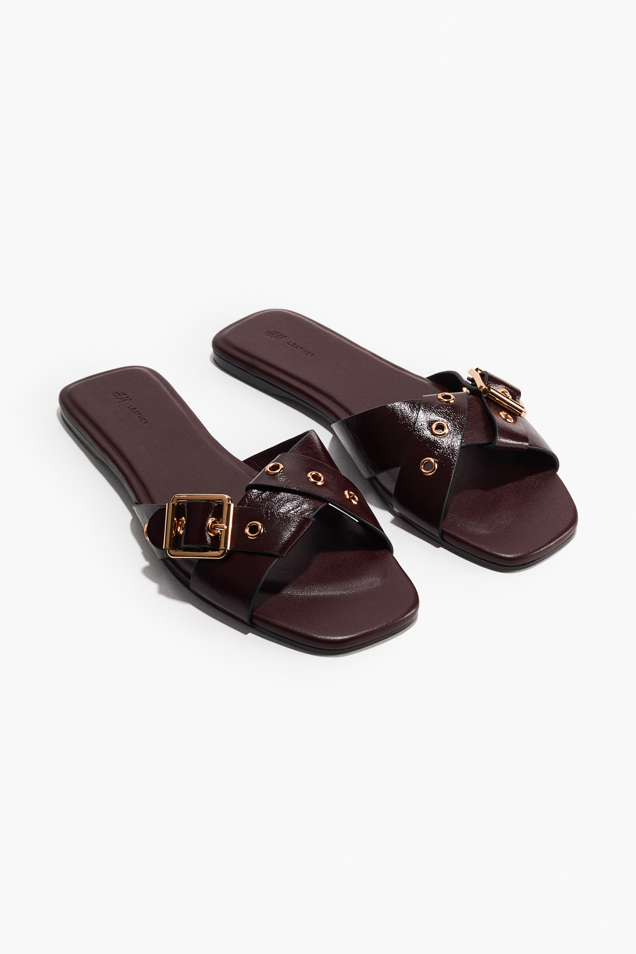Sandales en cuir