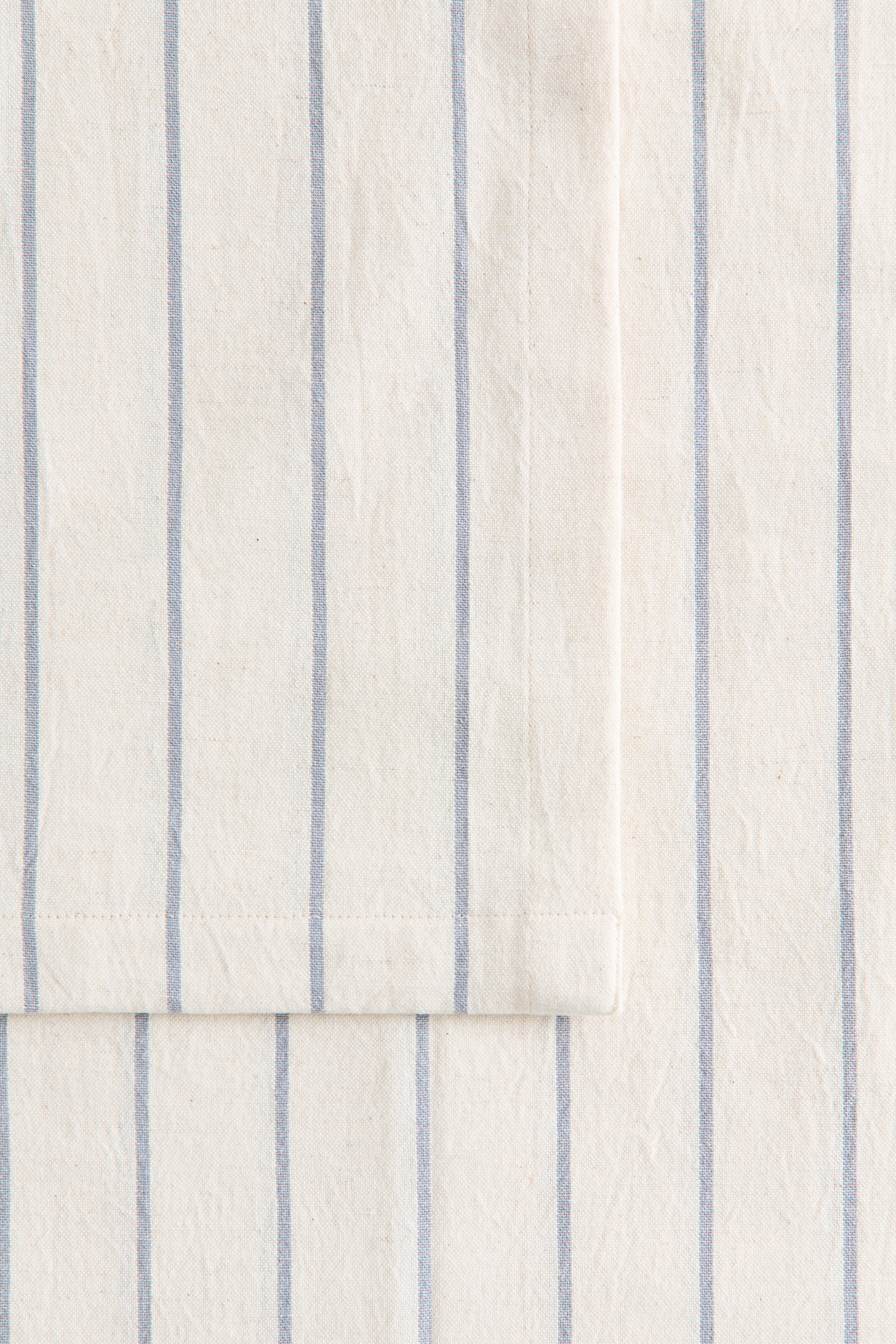 Patterned Linen-Blend Tablecloth
