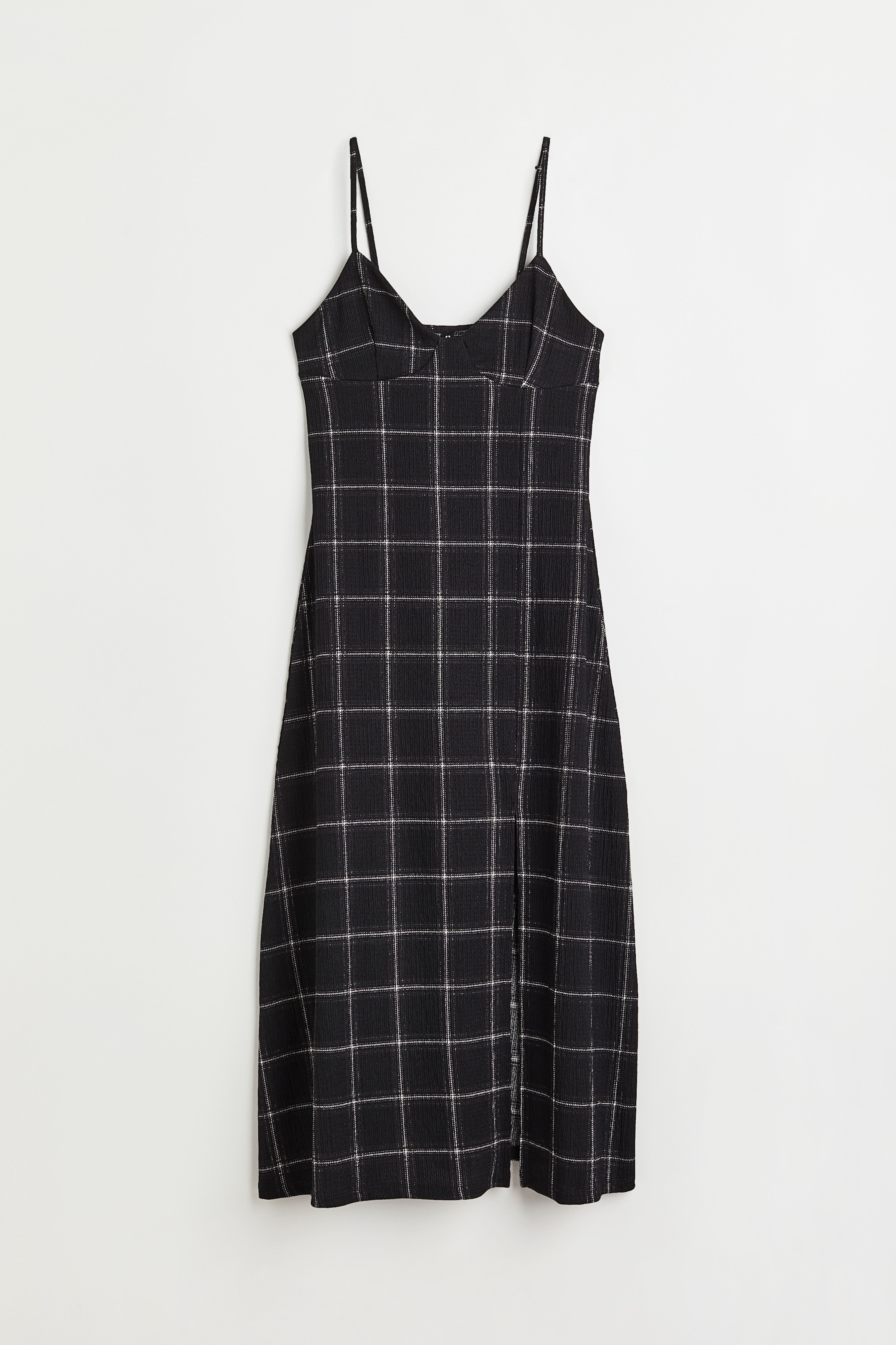 Slip dress Black Checked Ladies H M IE