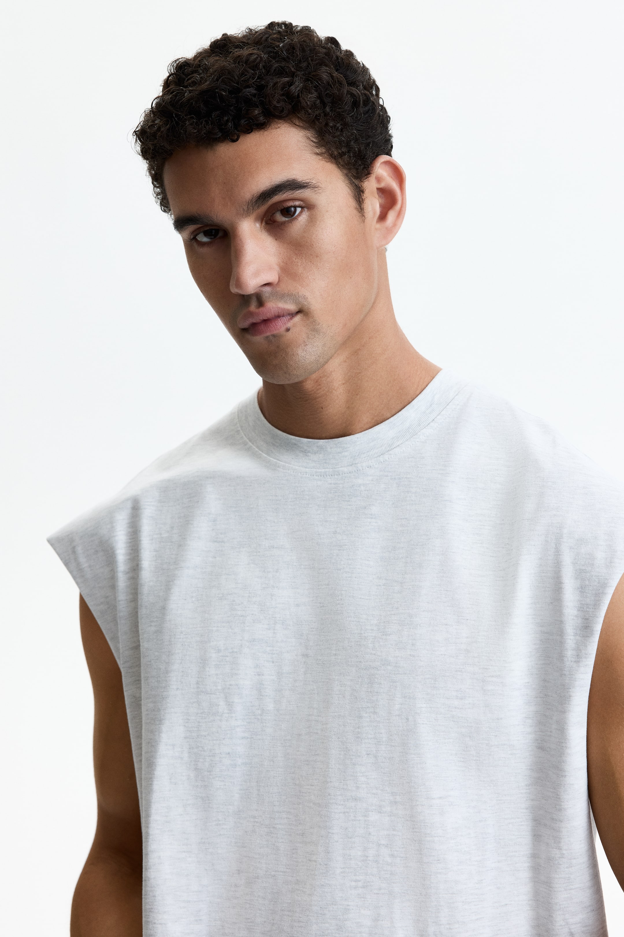 Relaxed-Fit Cotton Tank Top