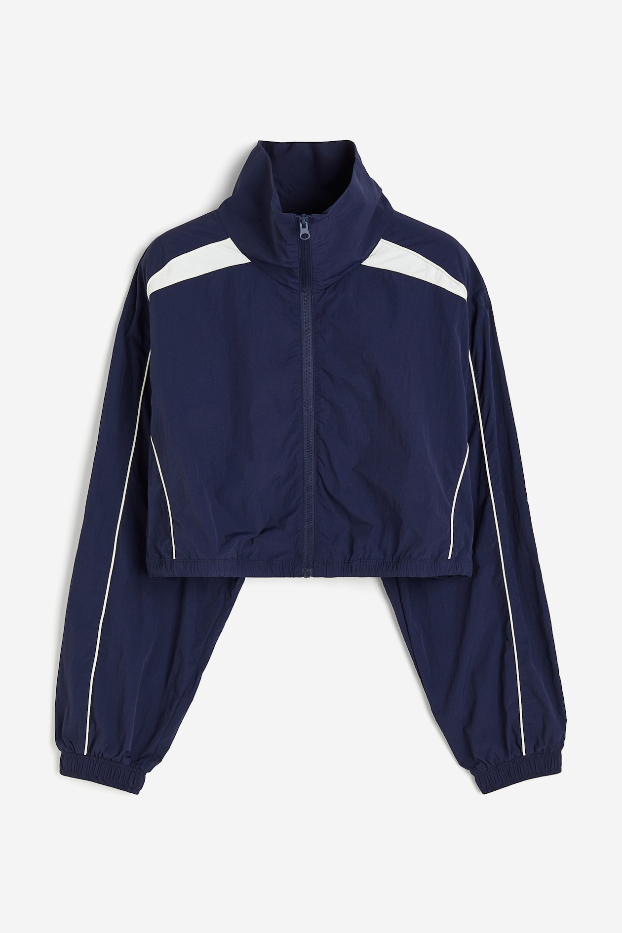 Cropped Windbreaker Dark blue Ladies H&M AU