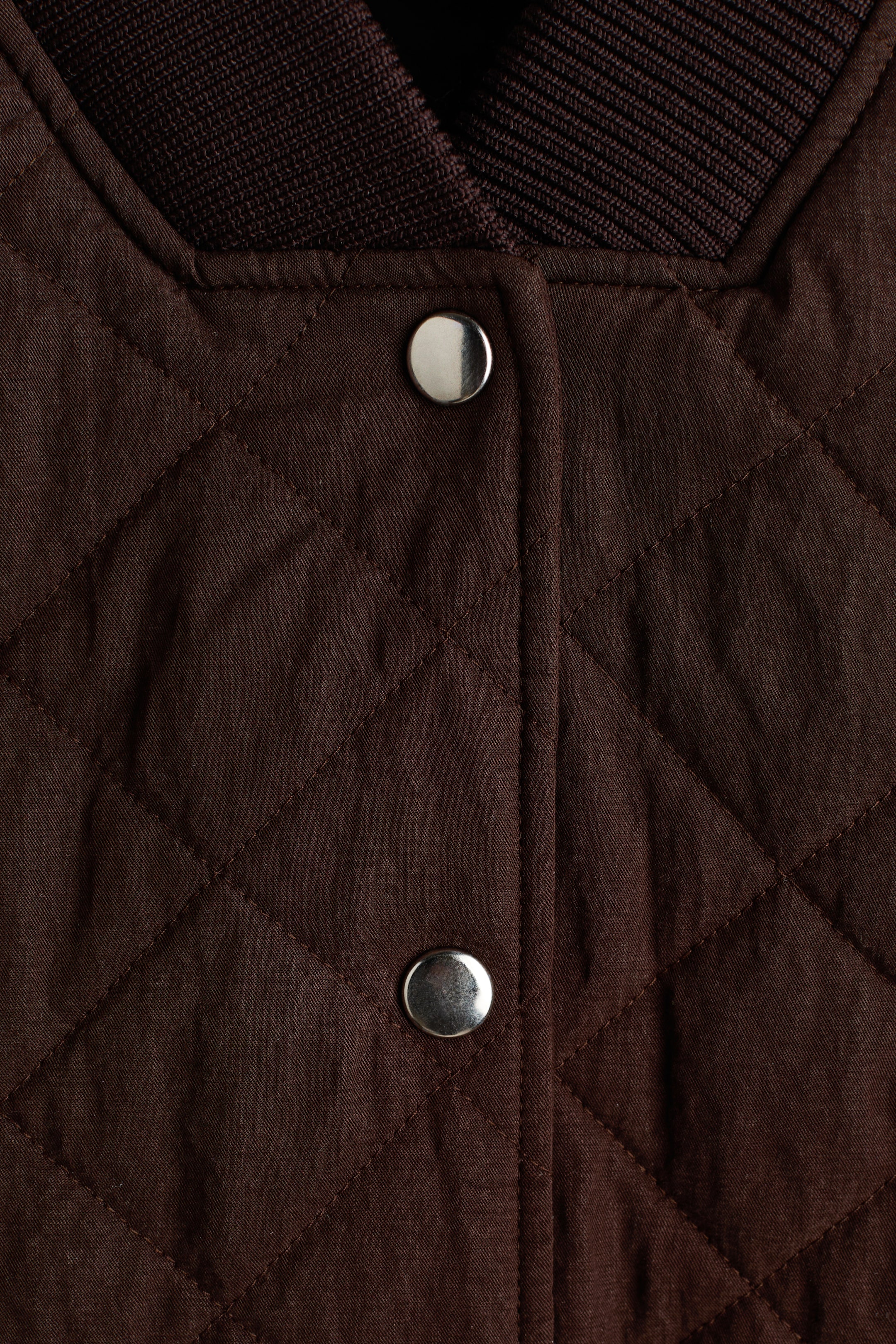 Женские куртки H&M Quilted Bomber Jacket — фото 6