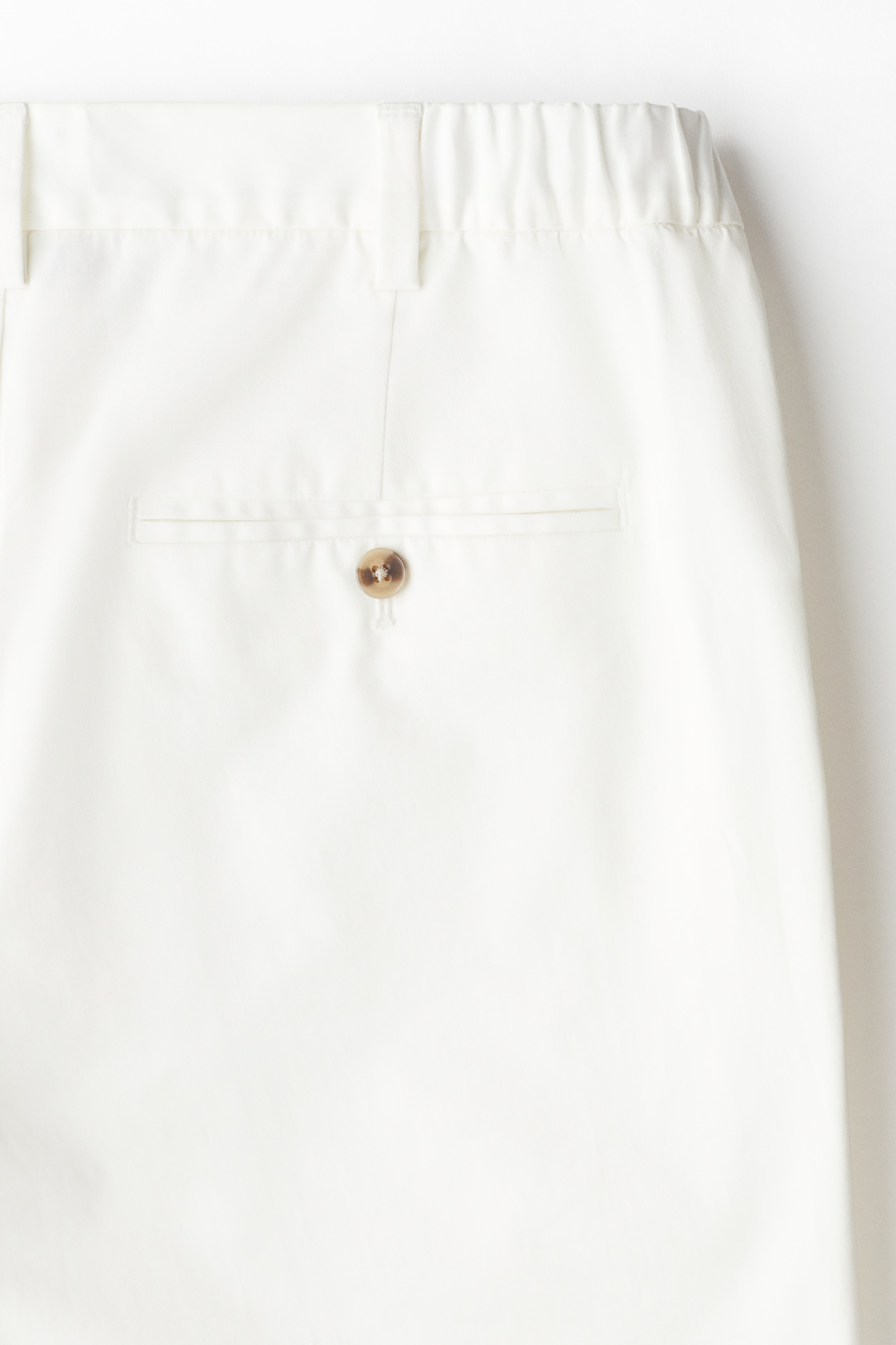 スリムフィット クロップドパンツ - ホワイト - Men | H&M JP