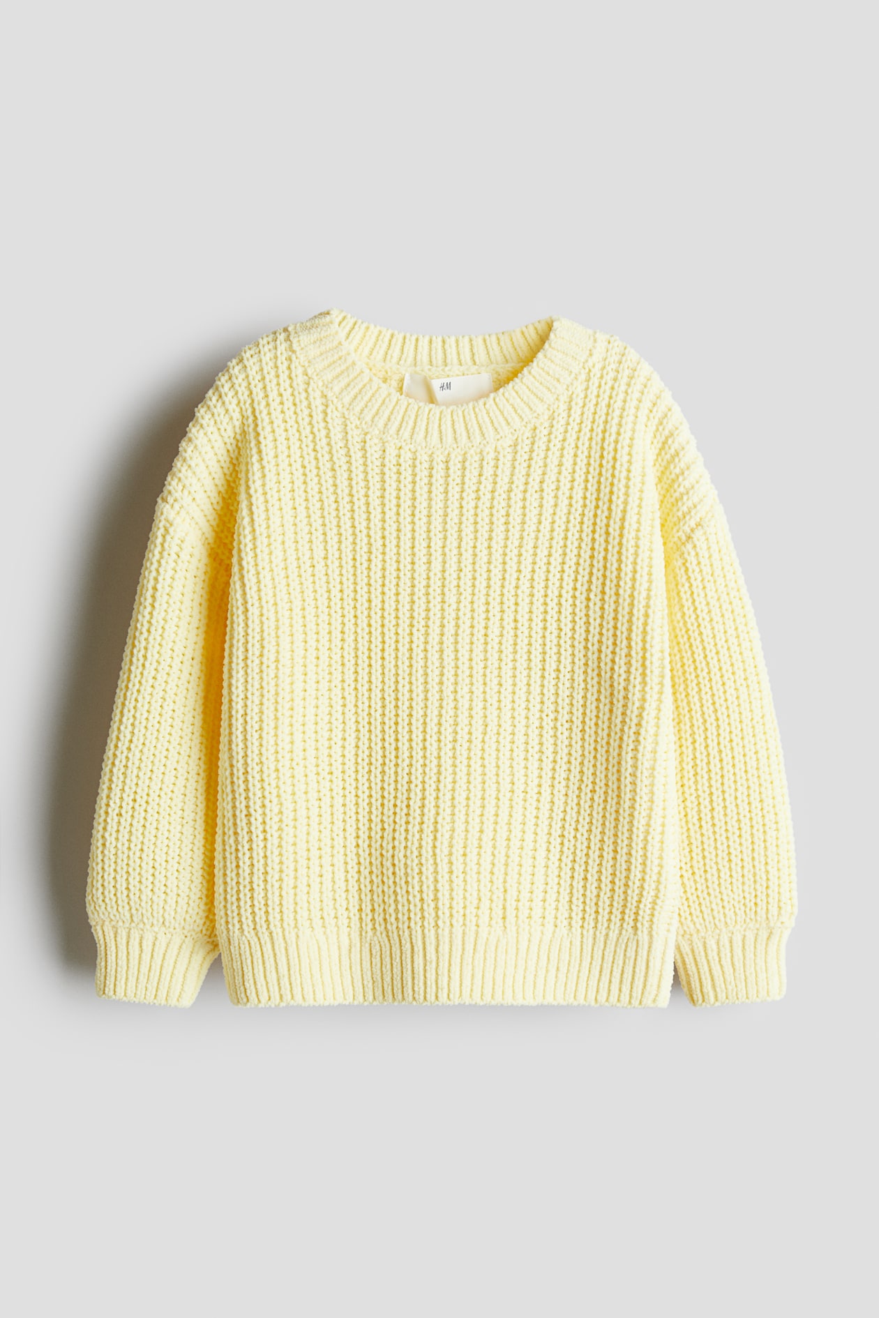 シェニールニットセーター - イエロー - Kids | H&M JP 