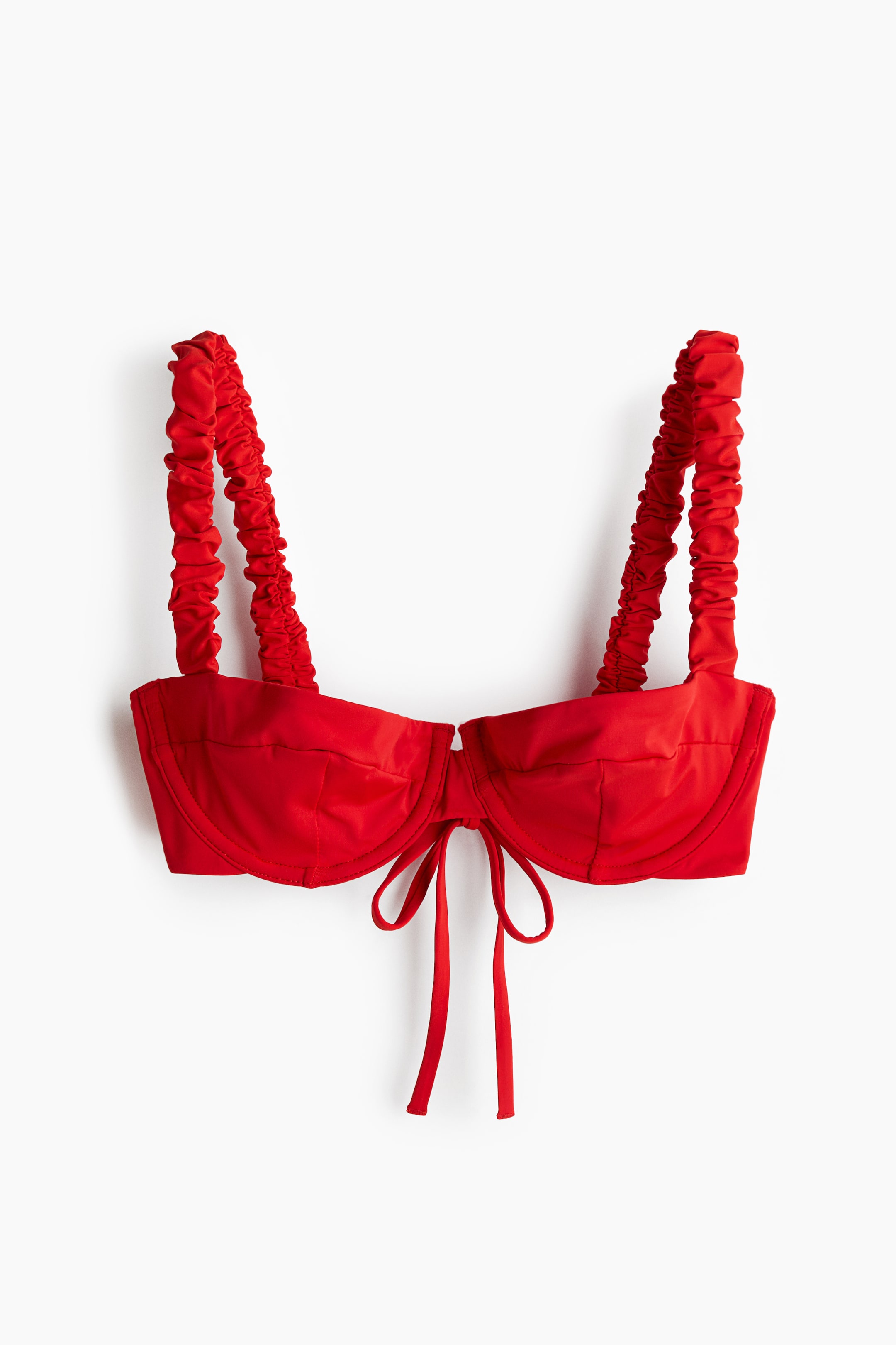 Ver imagem maior: Top de biquíni balconette - Vermelho - SENHORA | H&M PT 4