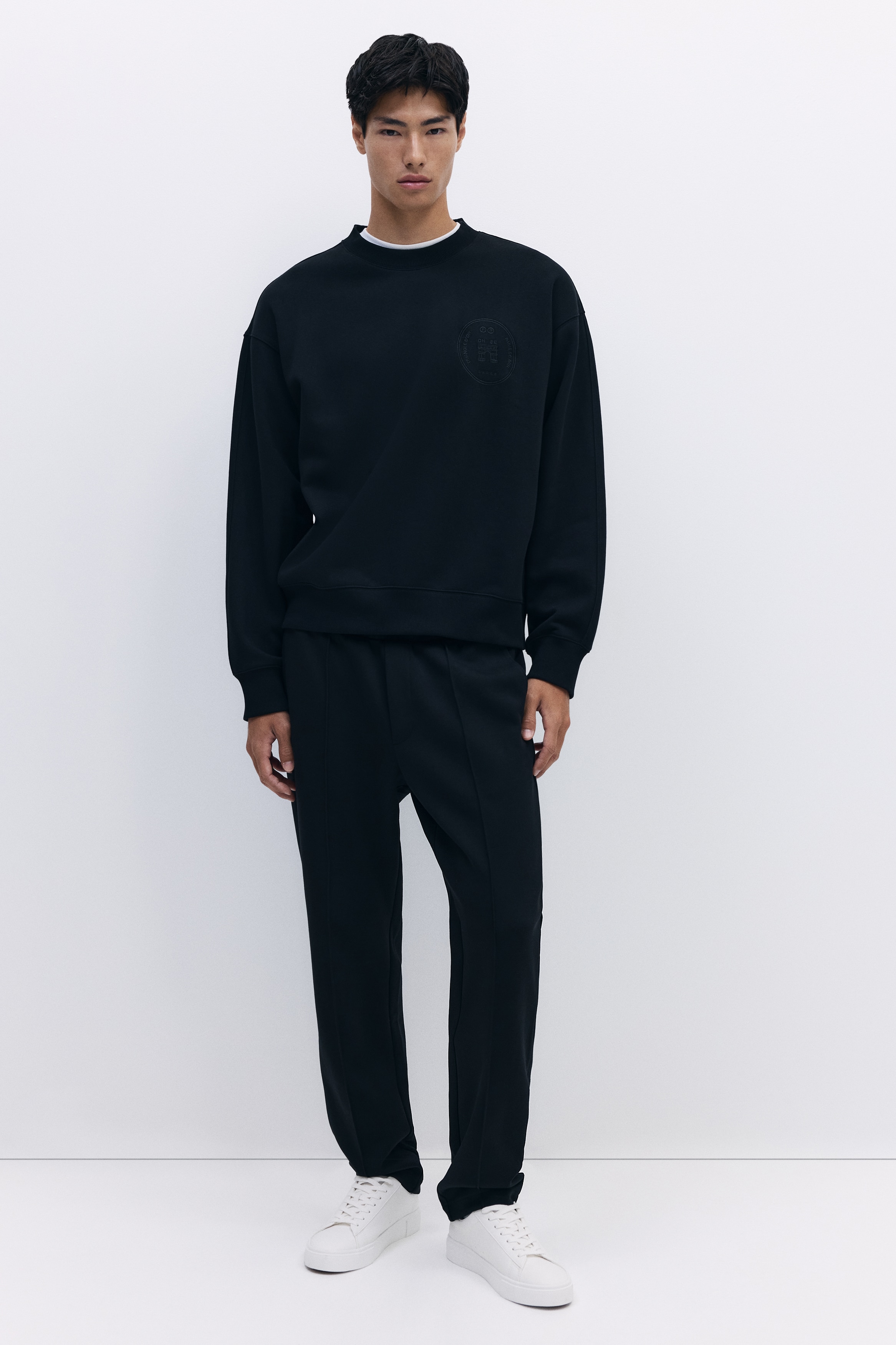 【8/29まで値下げ】PRINT Sweat Crew-neck P/O Big Buy Langwyqu Women's Oversized Sweatshirt Los Angeles