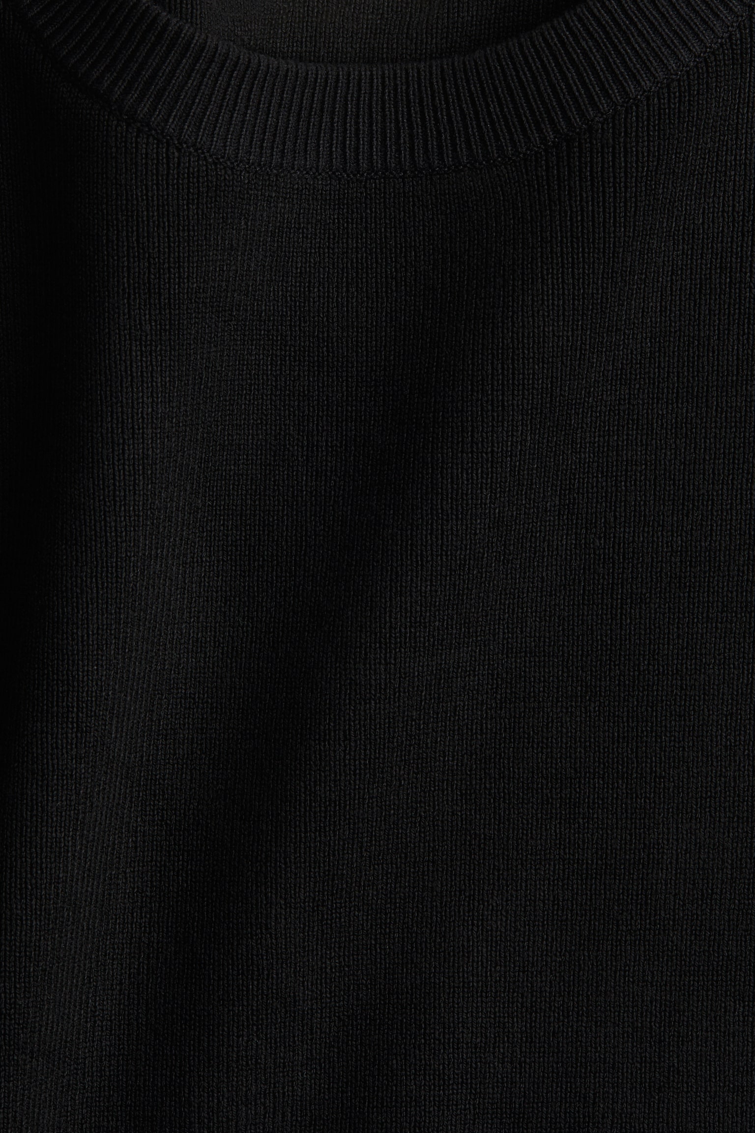 Женская футболка H&M Fine-Knit, цвет: Чёрный — фото 2