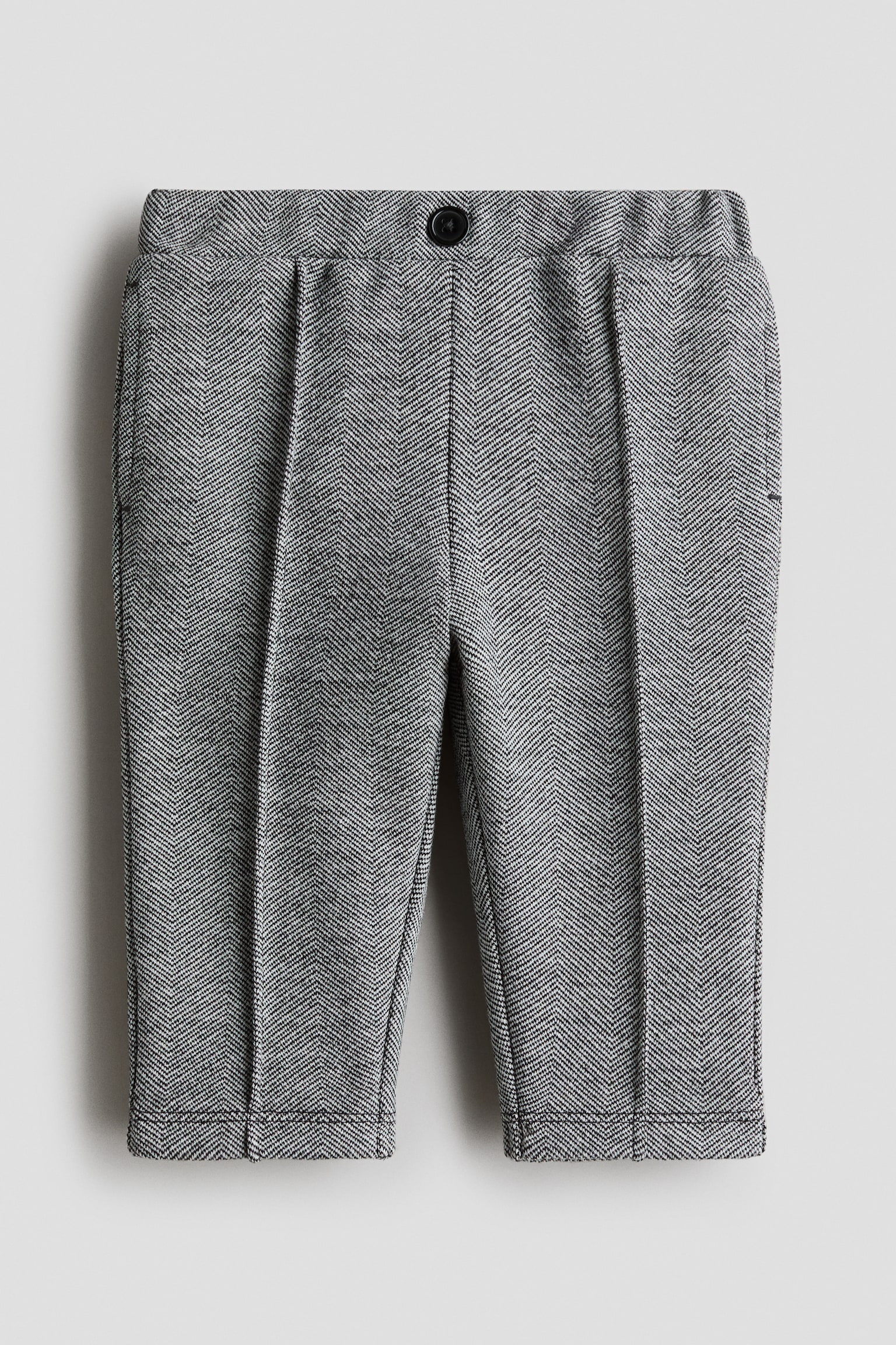 Детские брюки H&M Dressy Sweatpants, цвет: Серый — фото 1