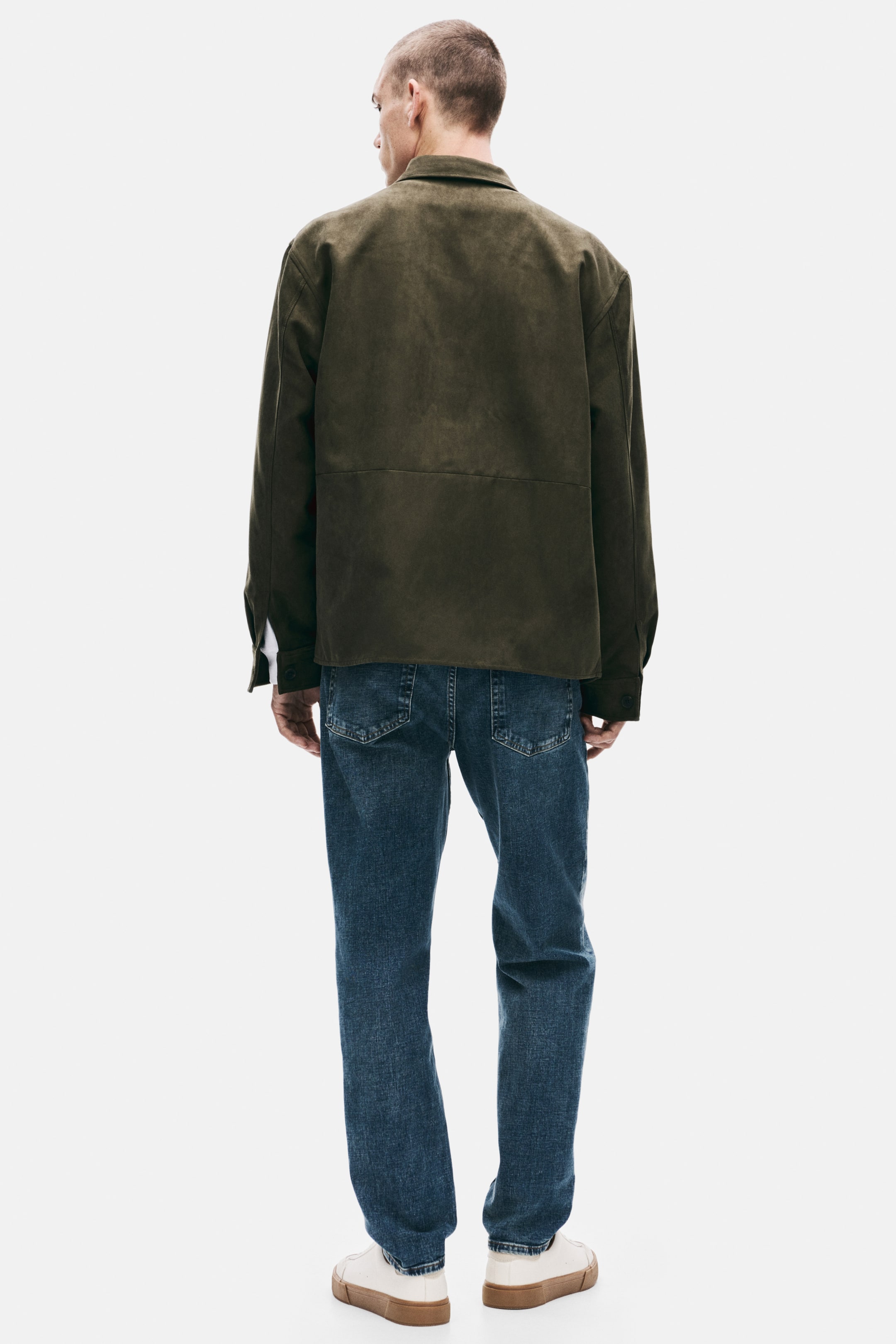 View larger image: Tapered Regular Jeans - Denim blue - Men | H&M 4