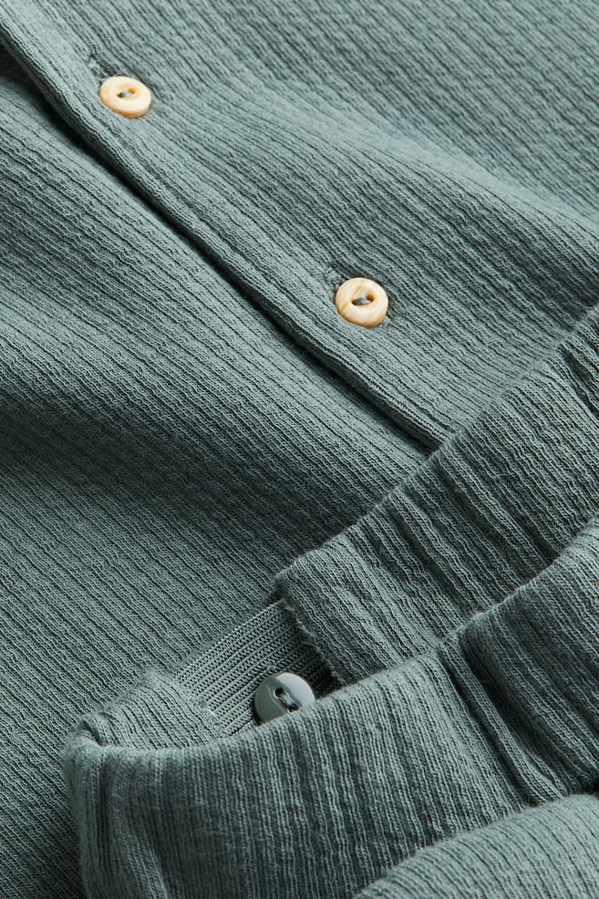 Ensemble 2 pièces en jersey de coton - Vert ancien foncé - 4