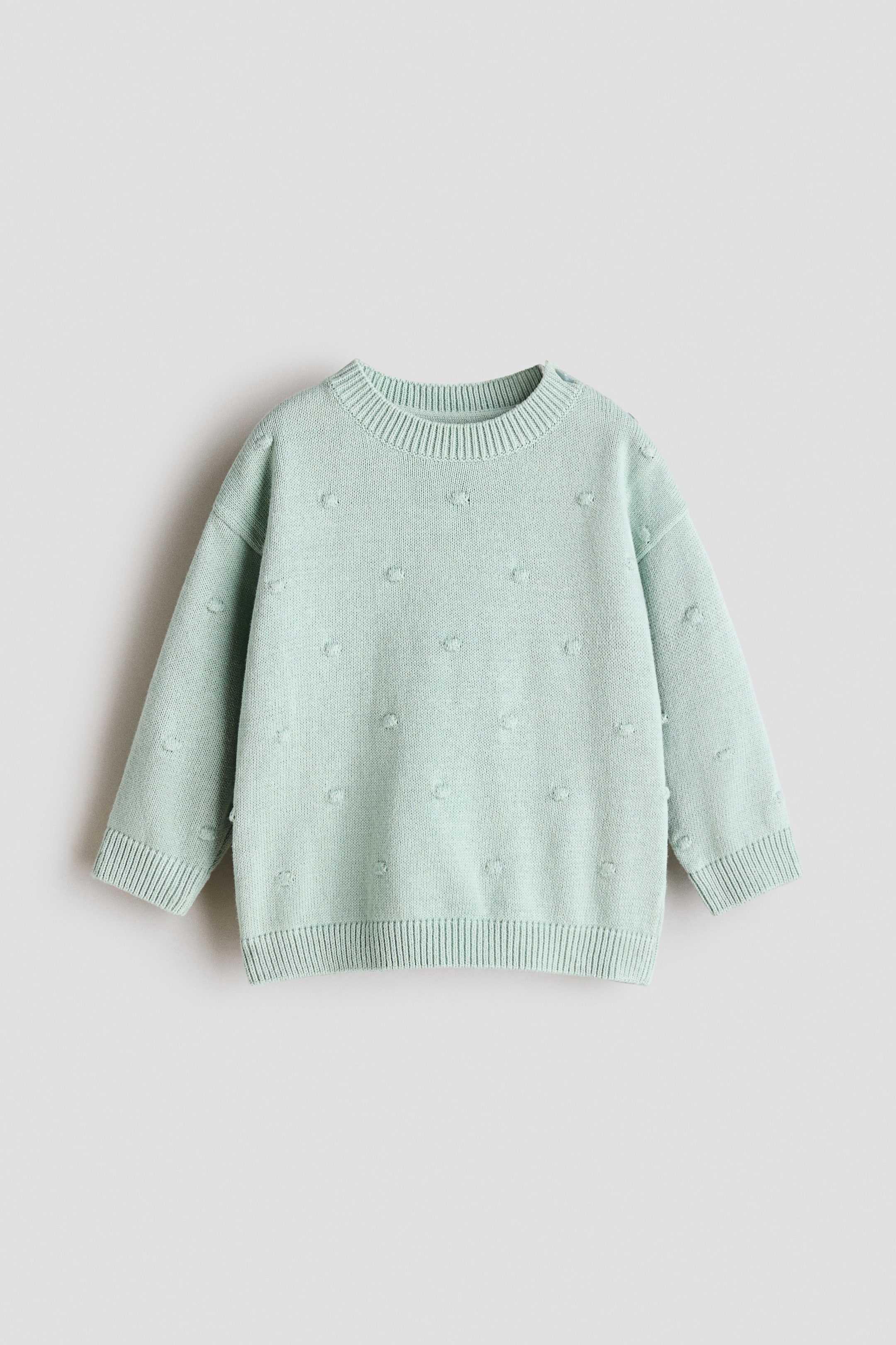 Ver imagen más grande: Jersey en punto jacquard - Turquesa - NIÑOS | H&M ES 1