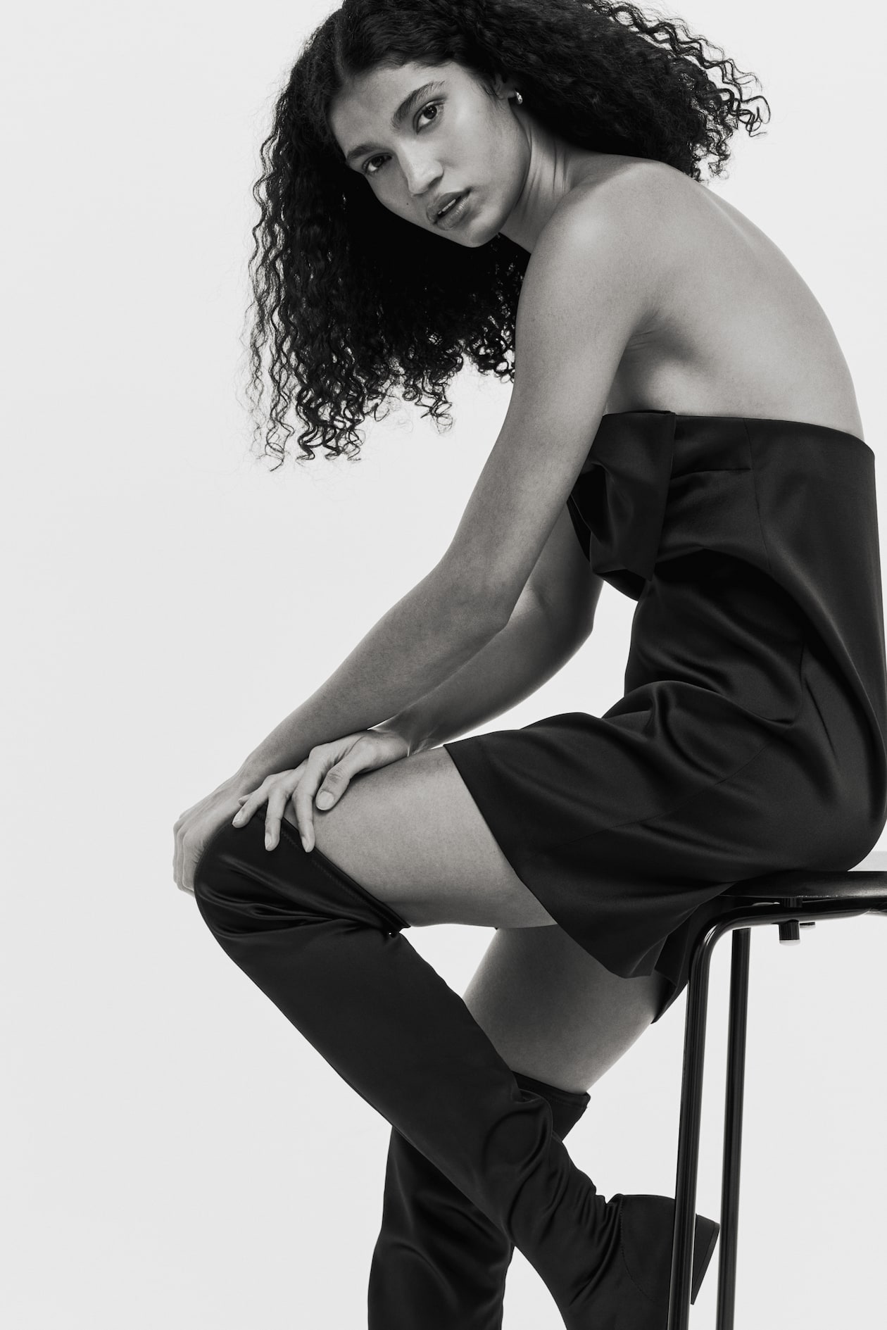 Bow-Front Bandeau Dress - image 3