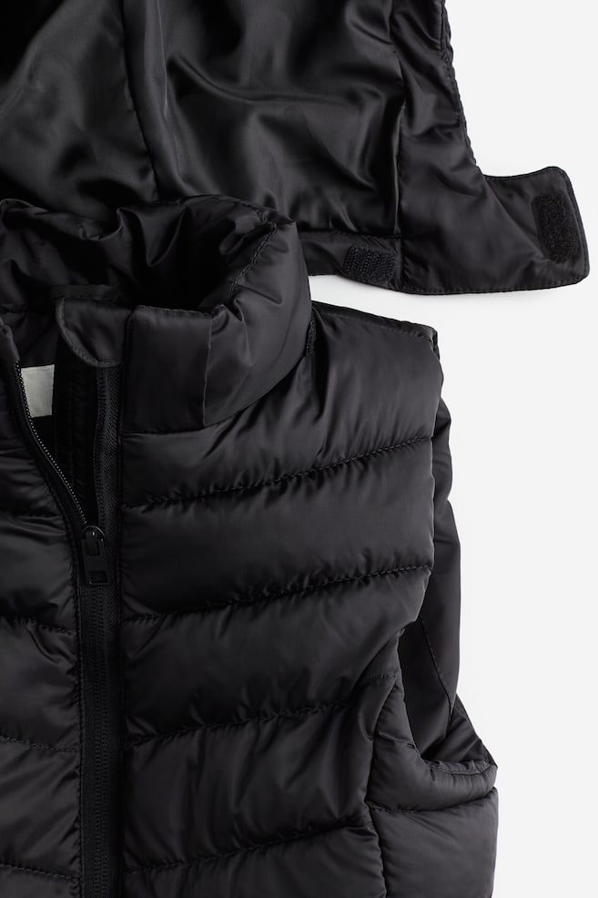 Insulated puffer gilet - Black - 2