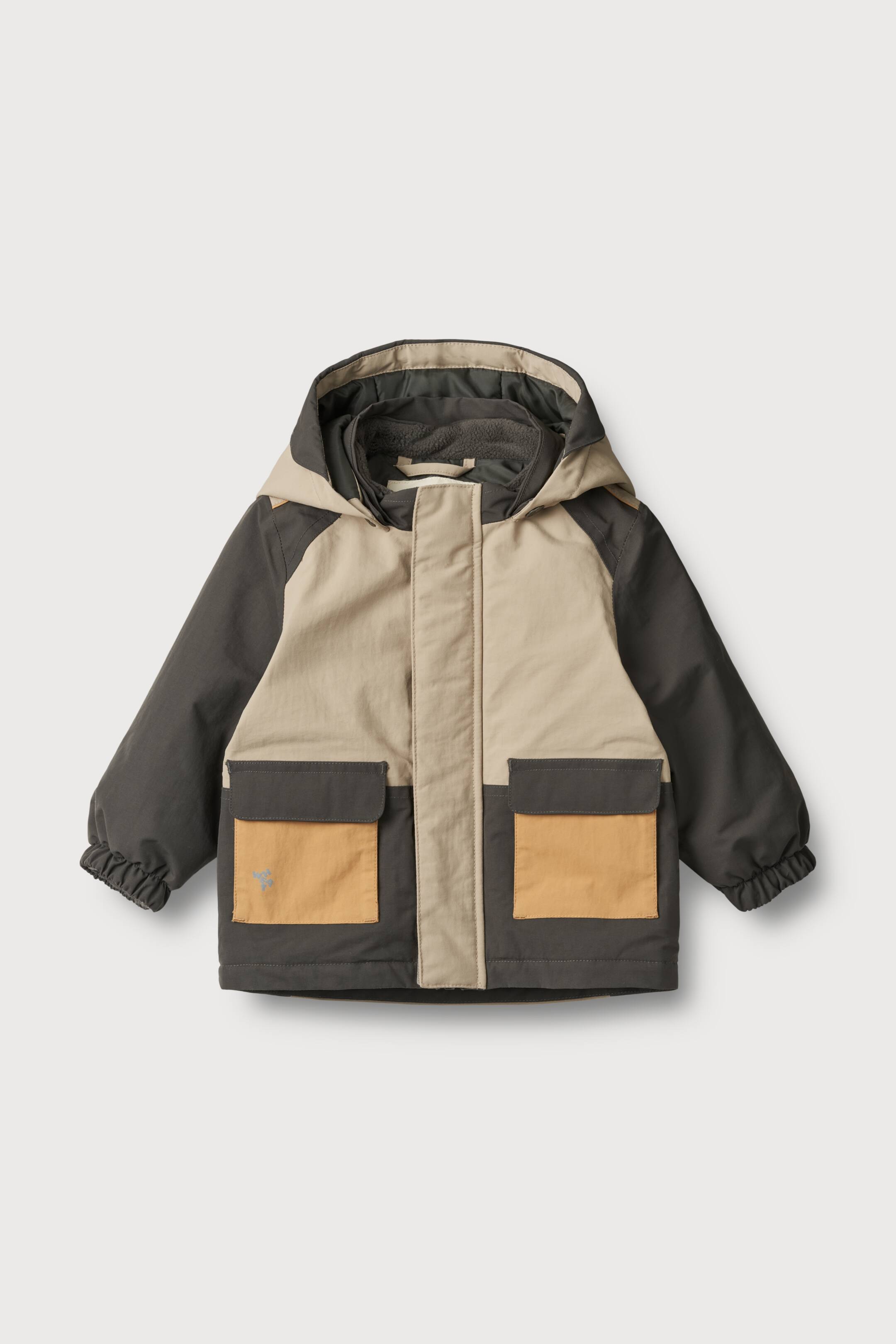Größeres Bild anzeigen: Jacke Laust Tech - Grey Sand - Wheat - Kids | H&M AT 1