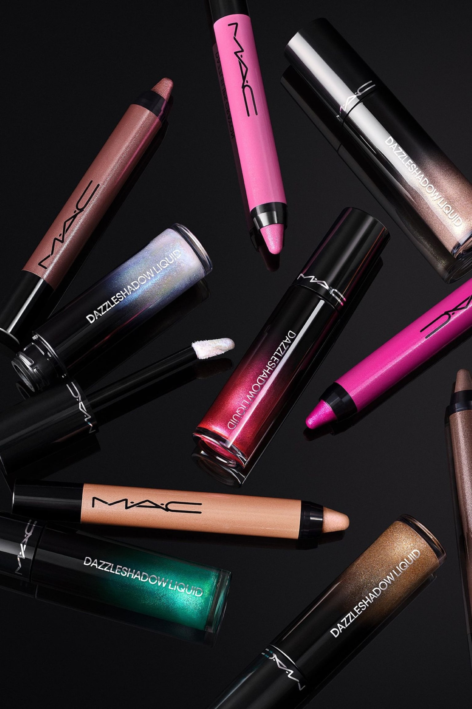 Dazzlelips Crayon - Mauve Matter/Spaced Out/Moon Rocket/Crown Jewel/Grapeful/Lightning Bug/Lunar Violet/Red Halo/Cosmic Plum/Chandelier/Candy Yum Yummy/Gem Stone - 5