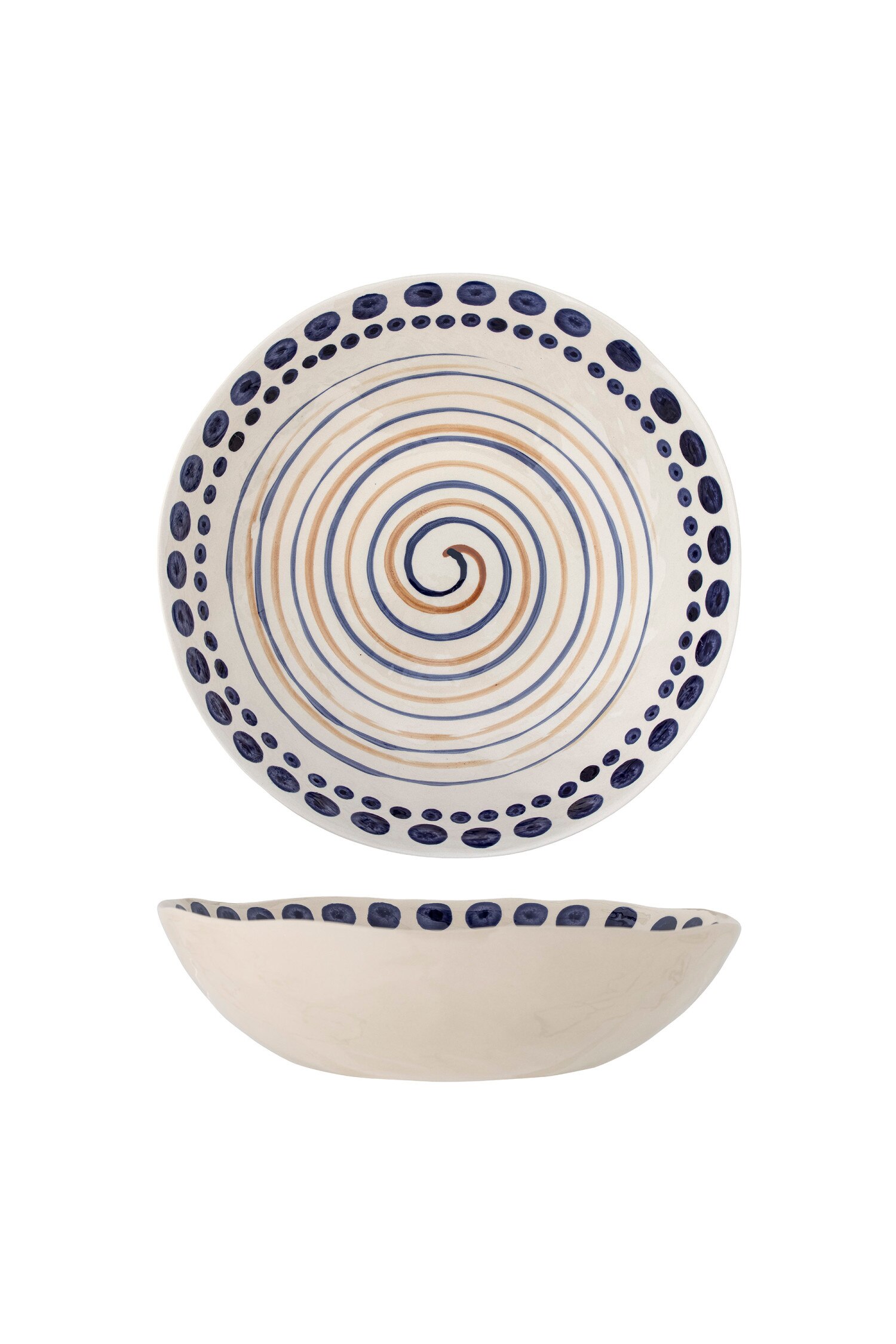 Bloomingville - Bol Para Servir Shama - Azul