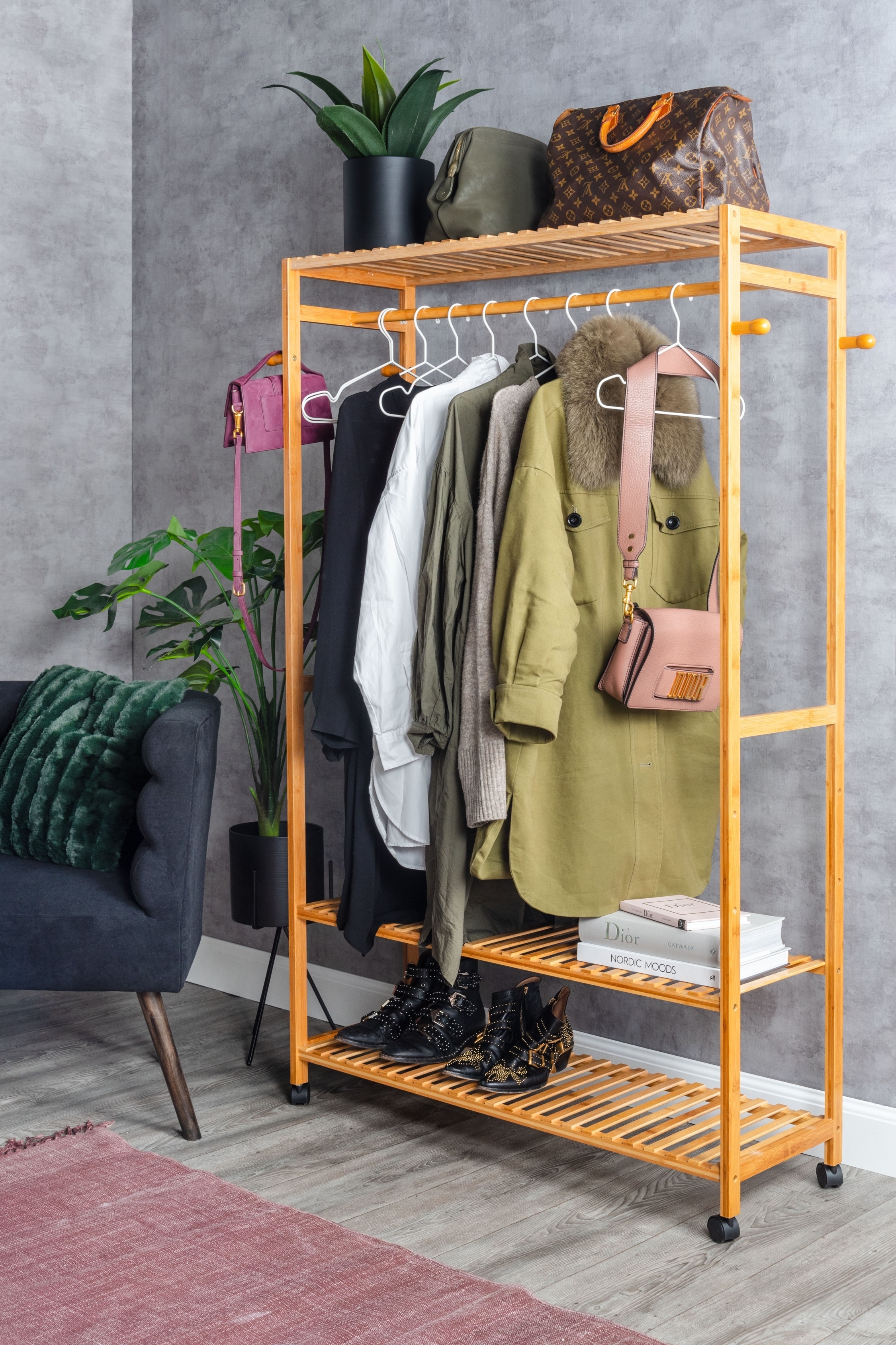 Bamboo Coatrack - Bamboo